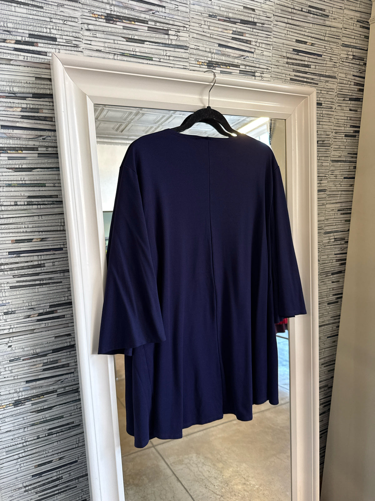 Bryn Walker Size M Blue Top