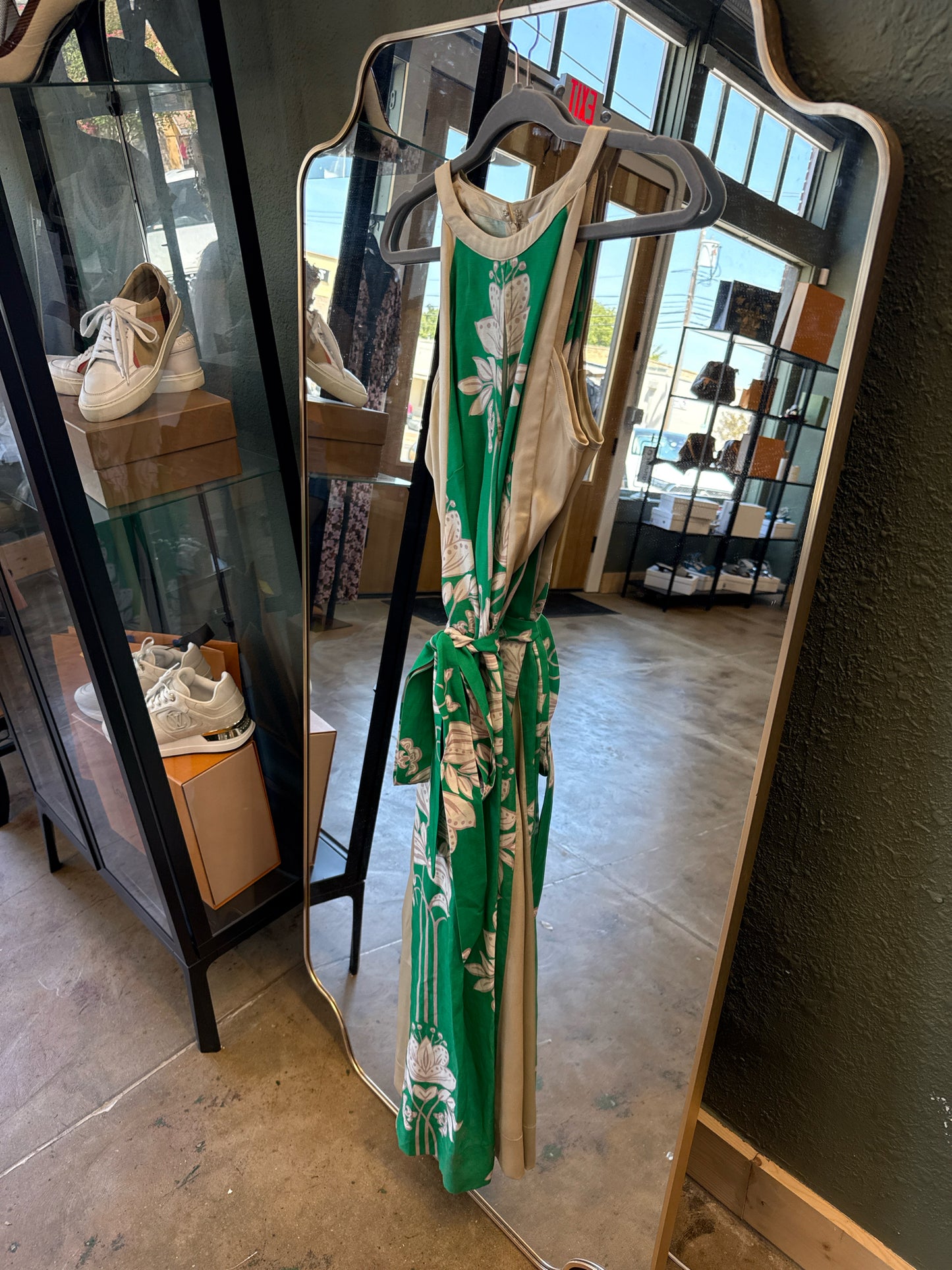 Current Air Size L Green Dress