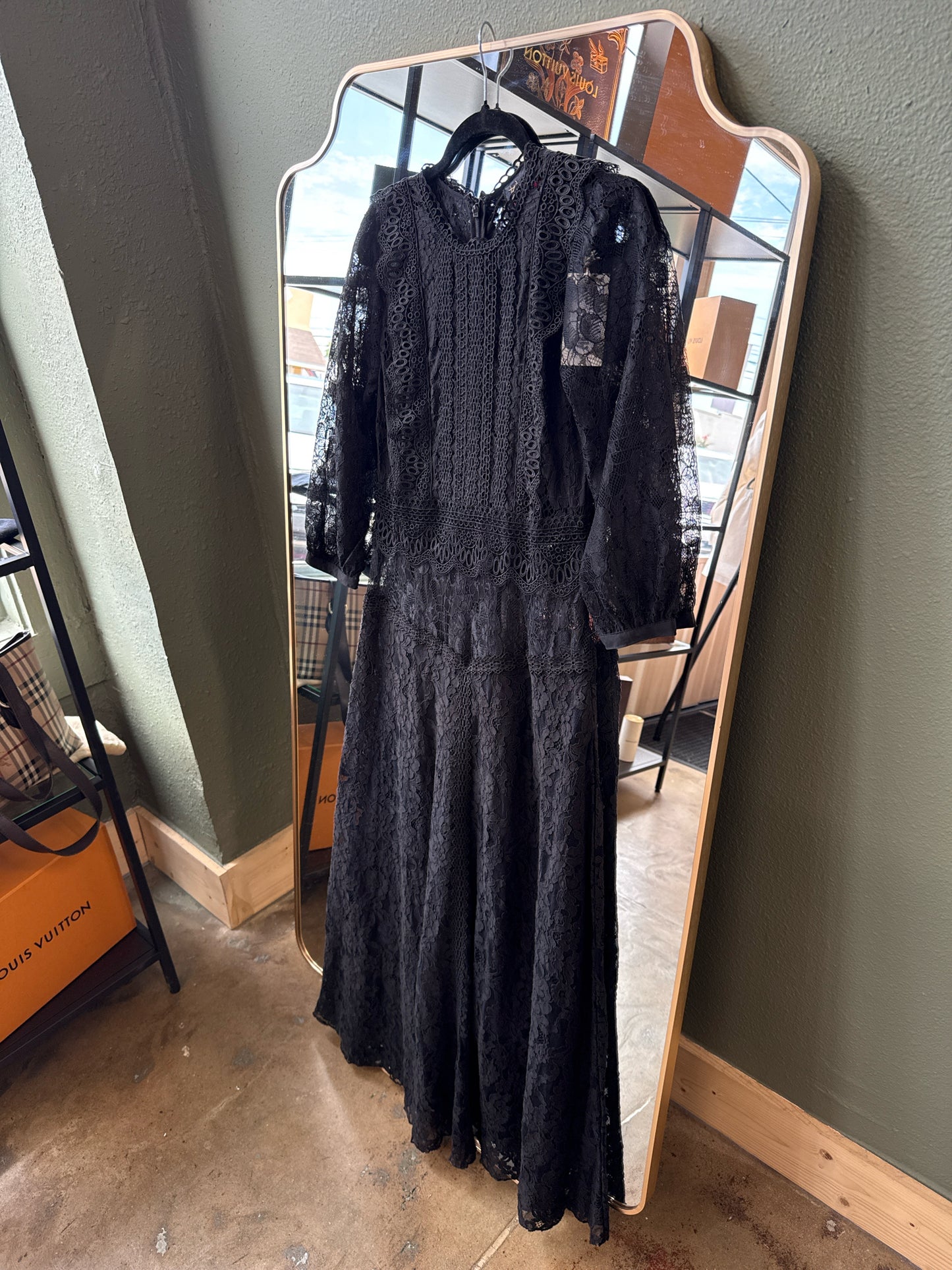 Johnny Was Size PXS Black Dress