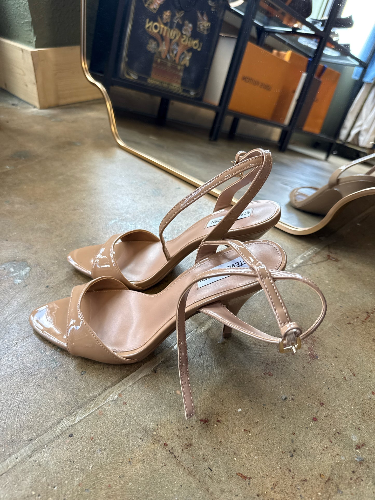 Steve Madden Shoe Size 9 Nude Heels