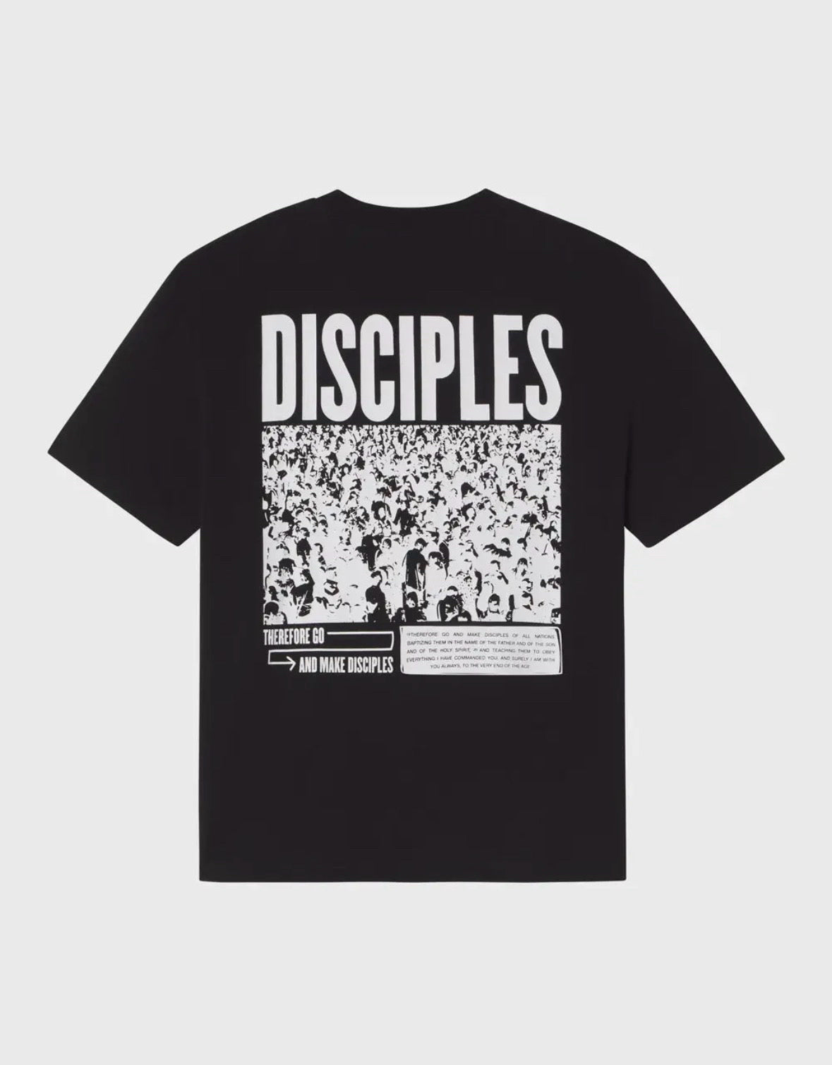 Elevated Faith Size L Black Tee