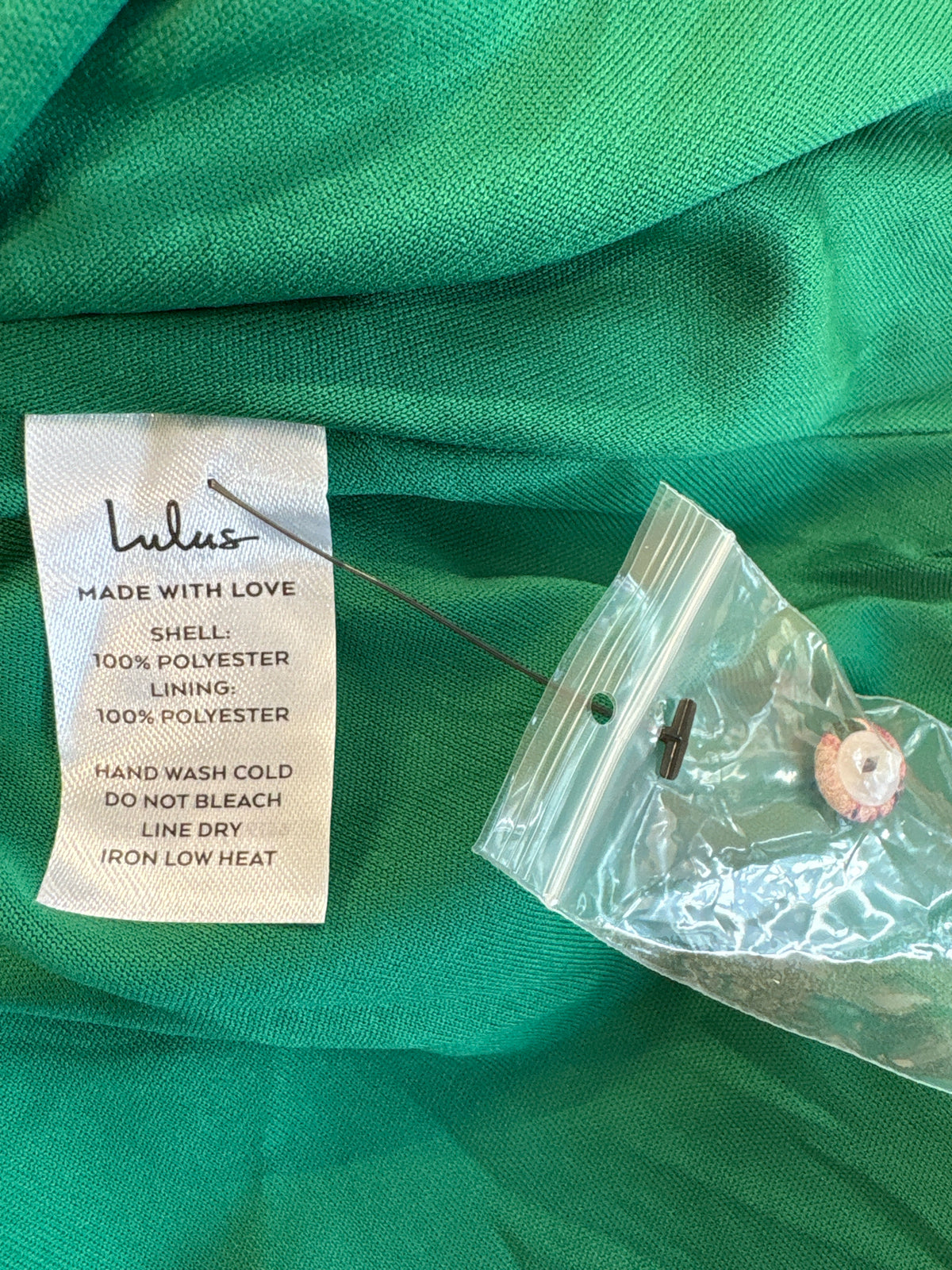 Lulus Size XS green and pink Dress