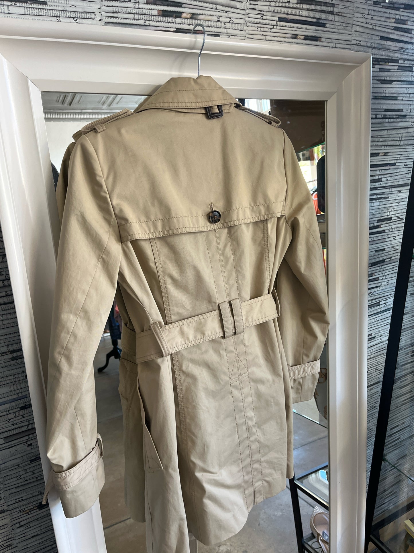 BANANA REP. Size XS Tan trenchcoat Coat