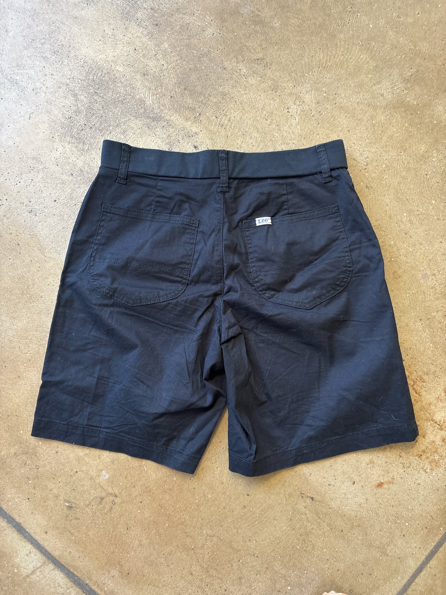 lee Size M Black Shorts