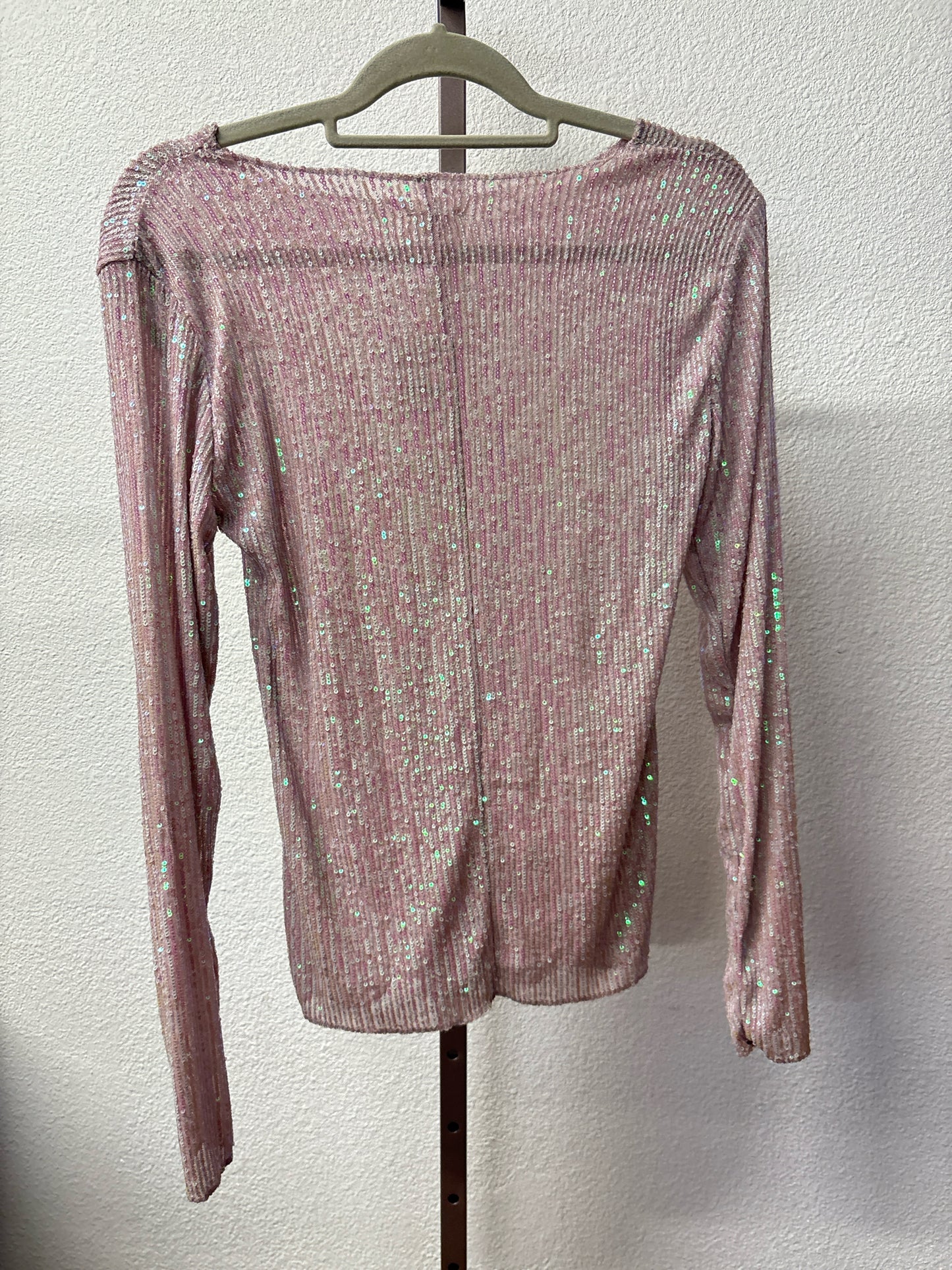 free people Size S Rose Sequin Top