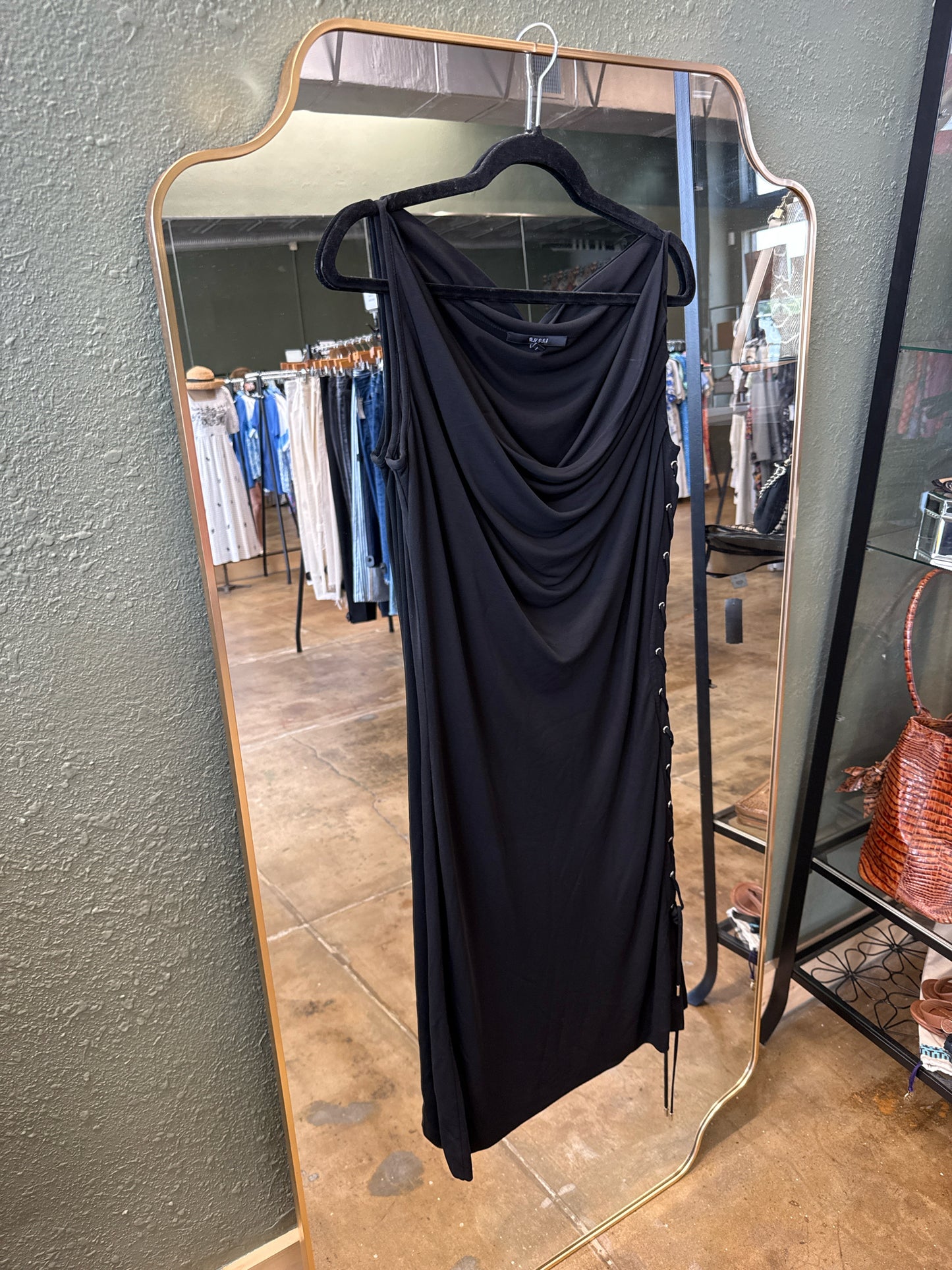 Gucci Size L Black Dress