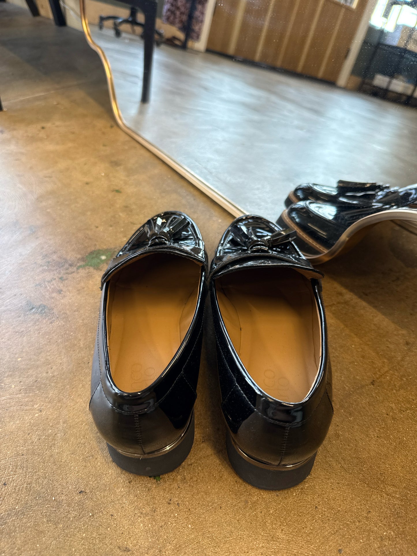 Franco Sarto Shoe Size 6 Black Clogs