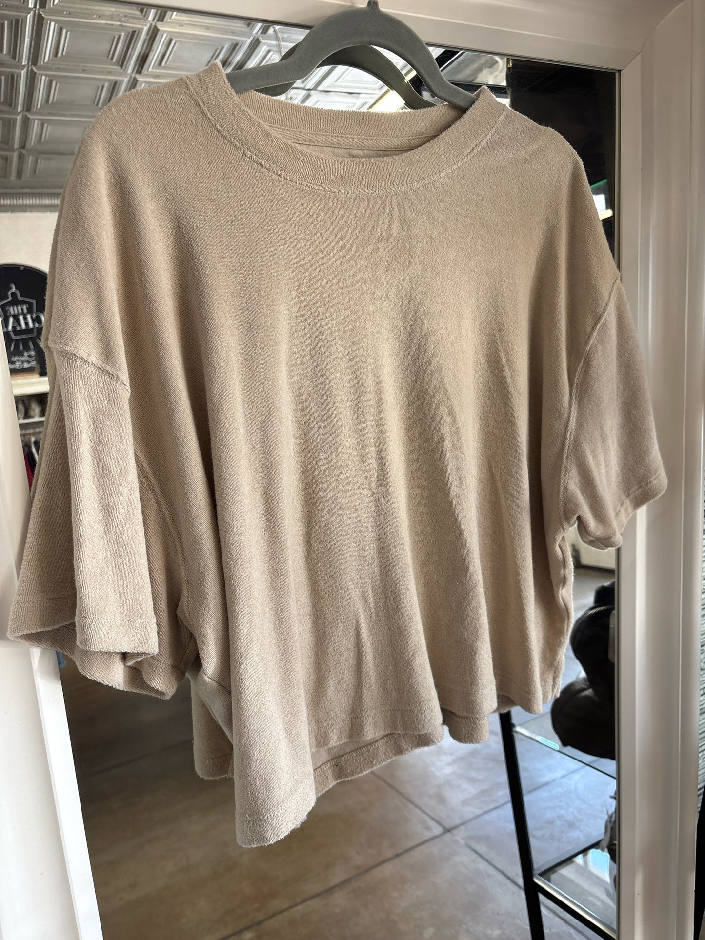 Abercrombie & Fitch Size XL Cream Tops