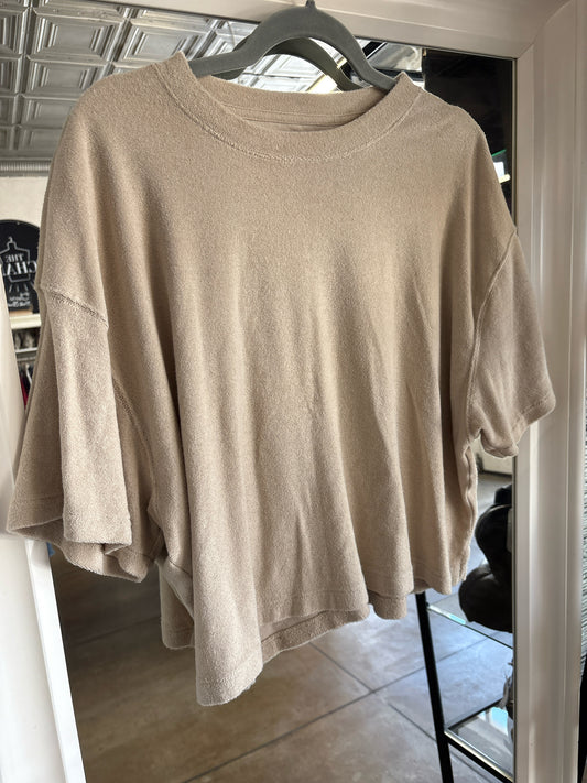 Abercrombie & Fitch Size XL Cream Tops