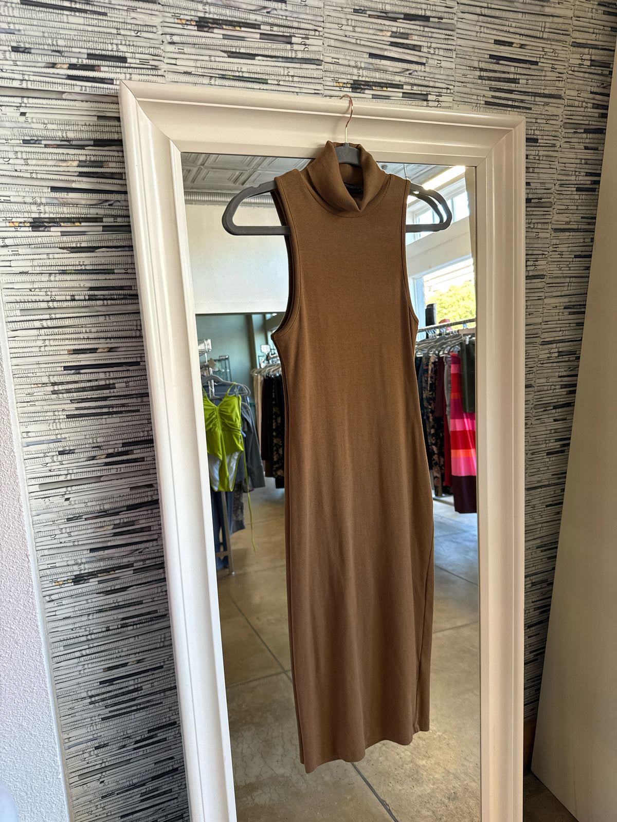 ZARA Size M Brown Dress