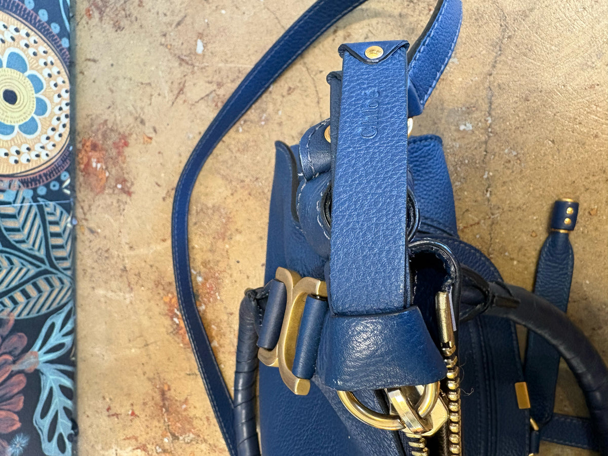 Chloe Navy Luxury