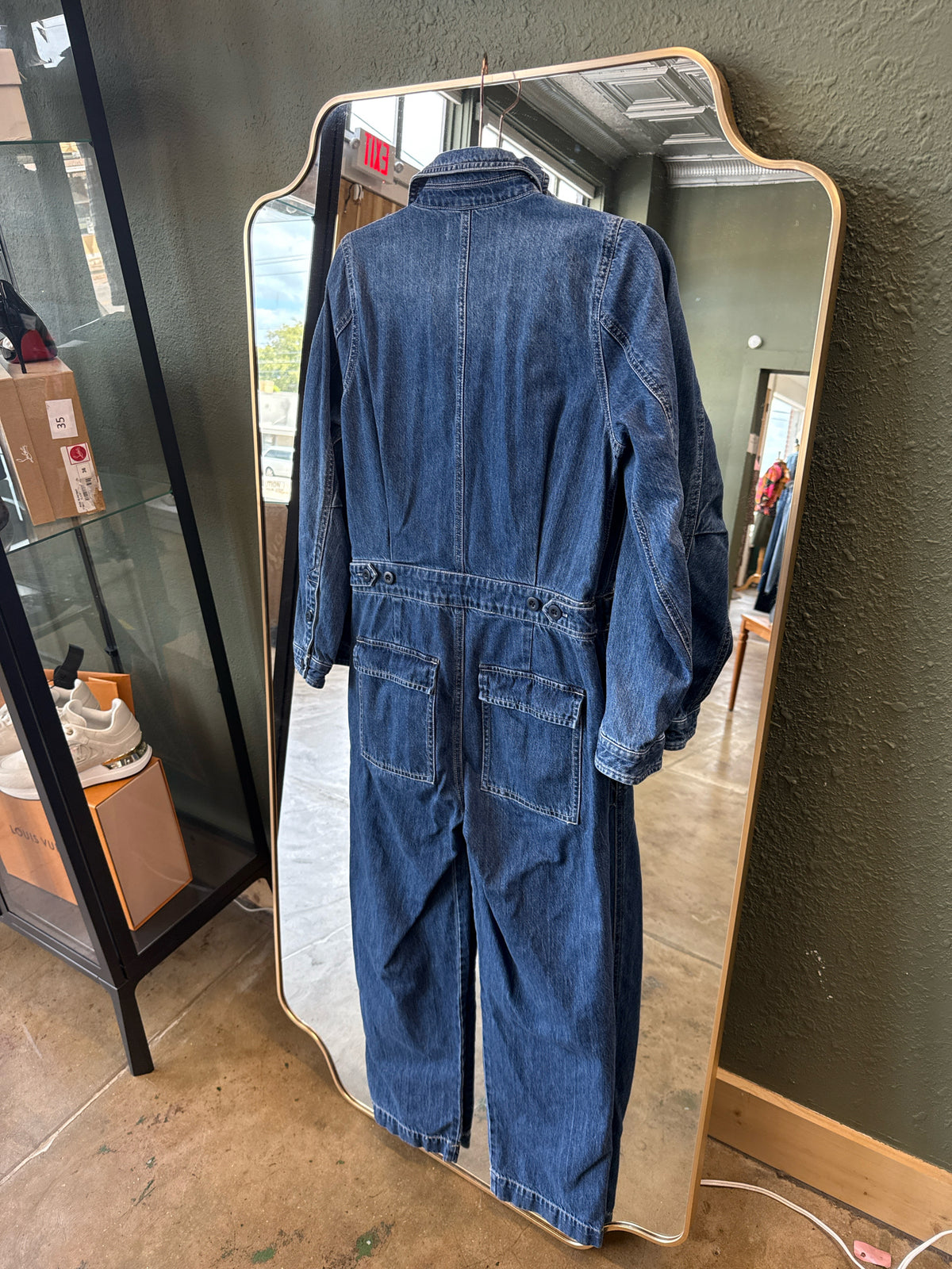 MADEWELL Size XS Denim Romper