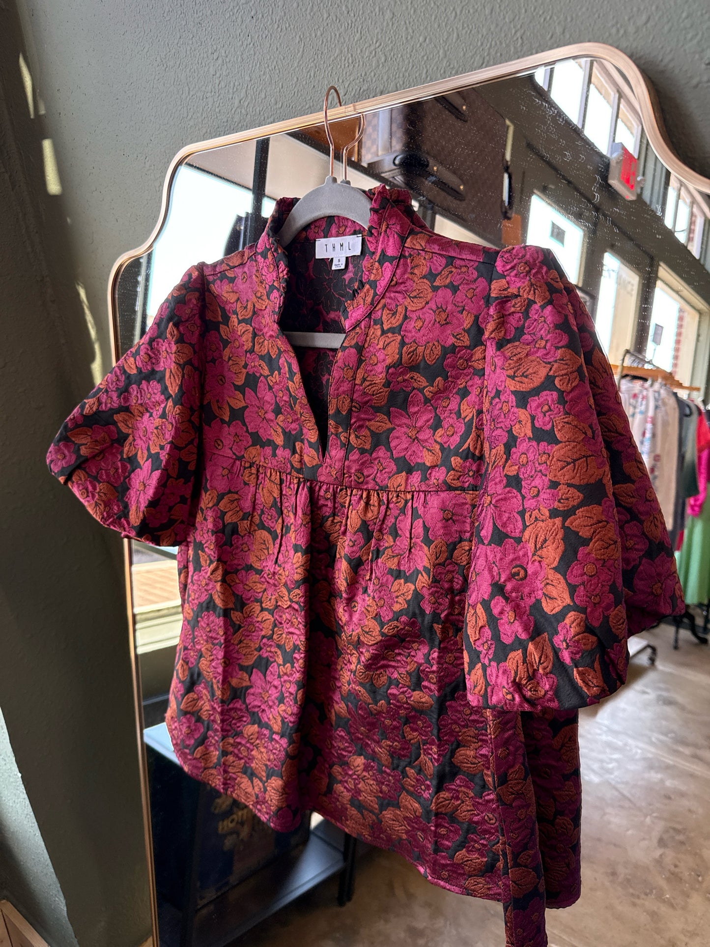 THML Size S Red/Orange Top