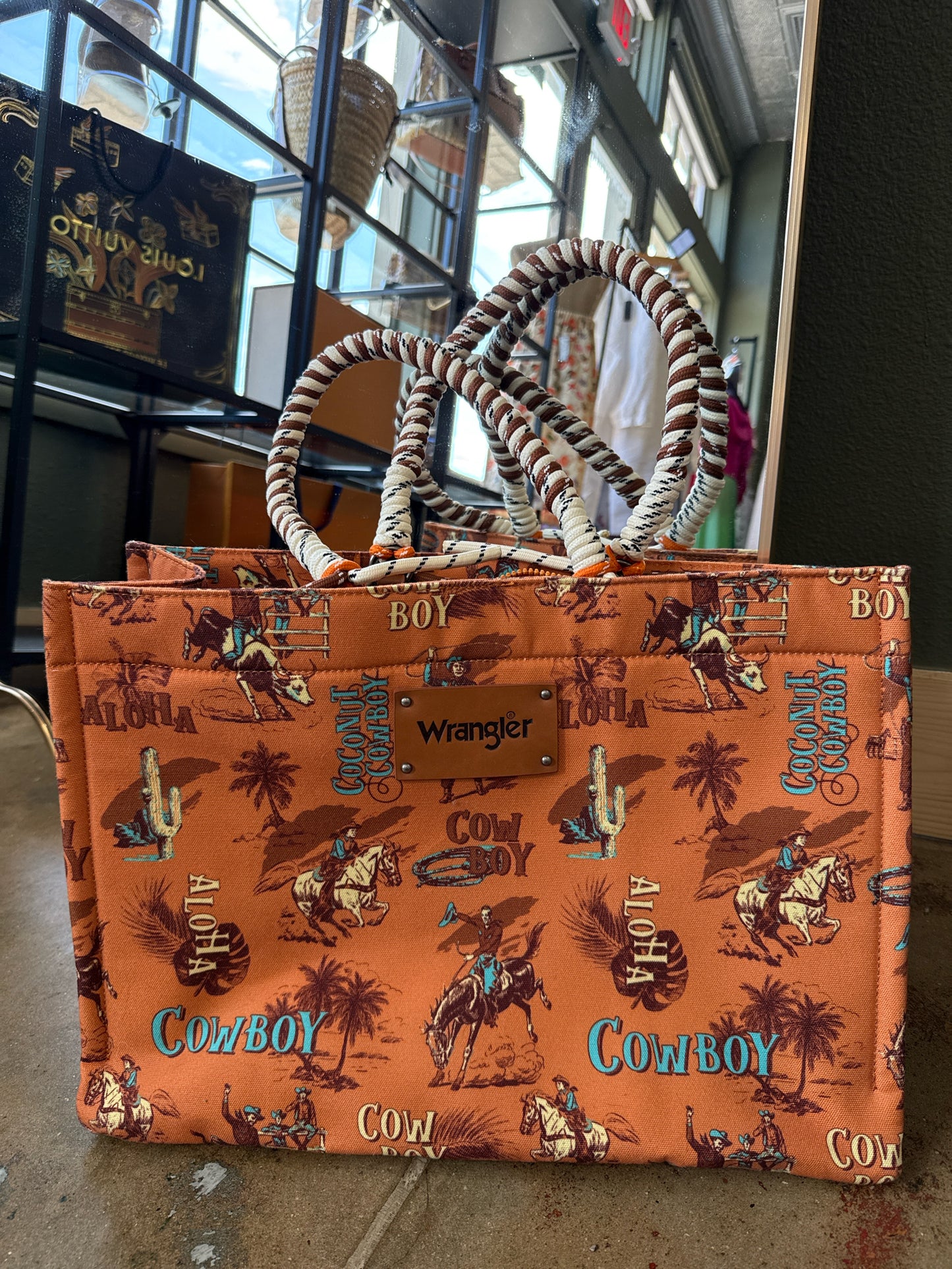 wrangler Orange/Teal Bag