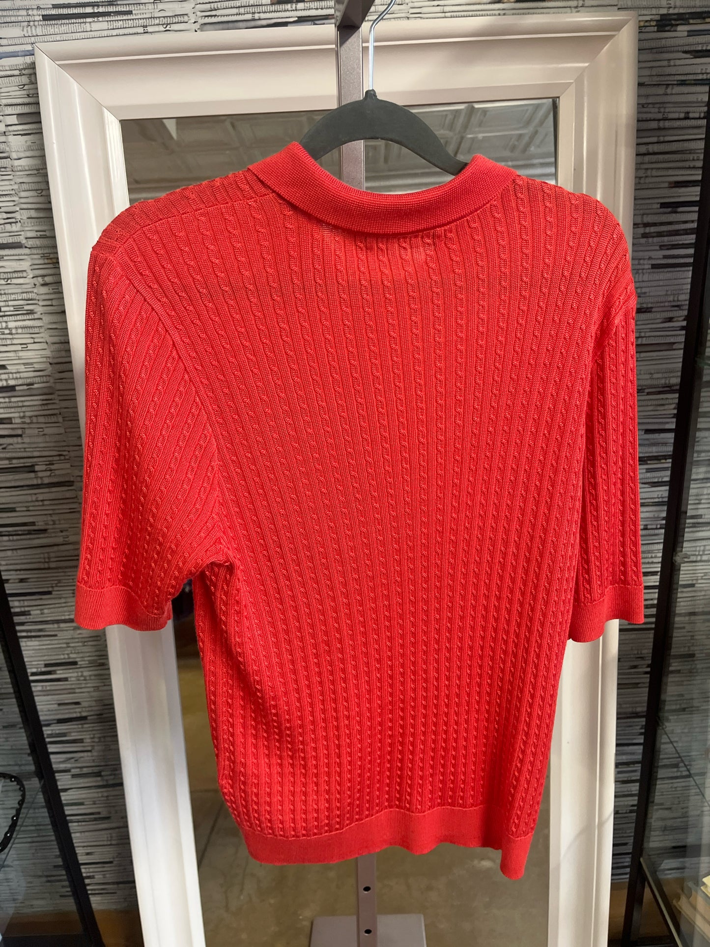 Ralph Lauren Size XL Red Orange shortsleeve Top