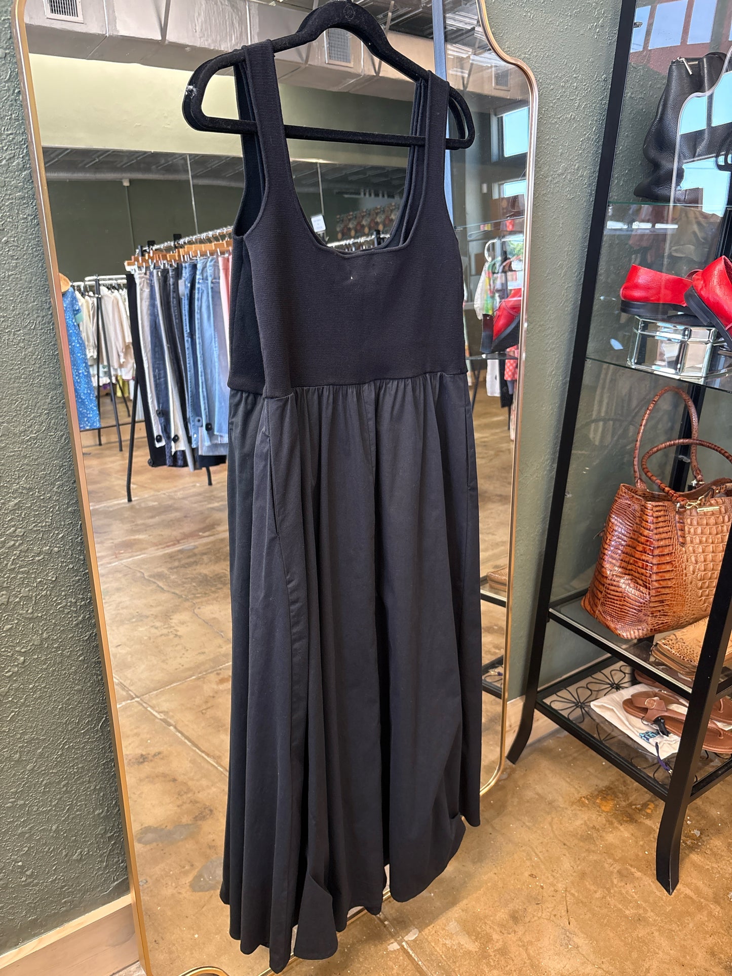 All Row Size L Black Dress