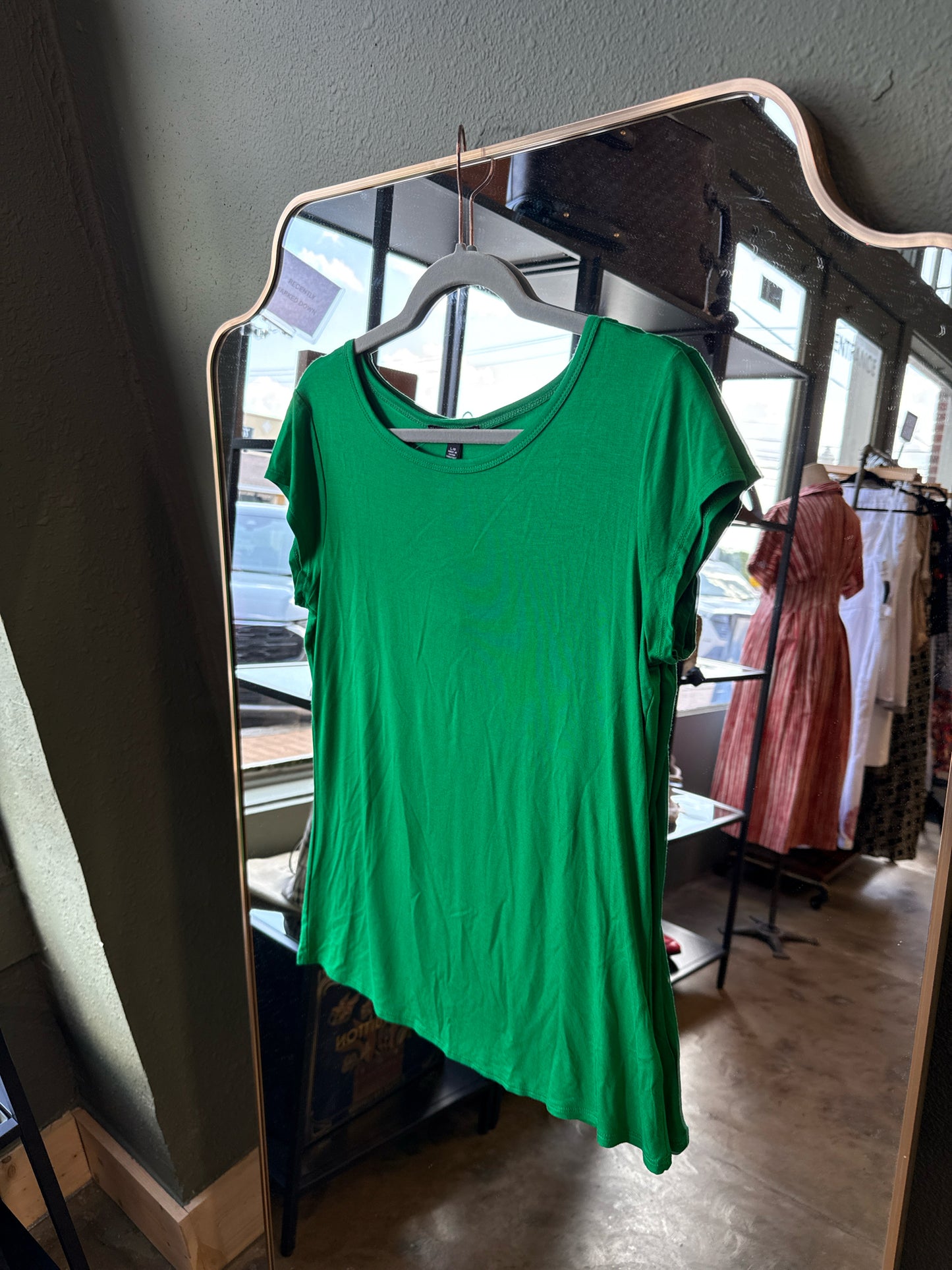 Cable & Gauge Size L Green Tee