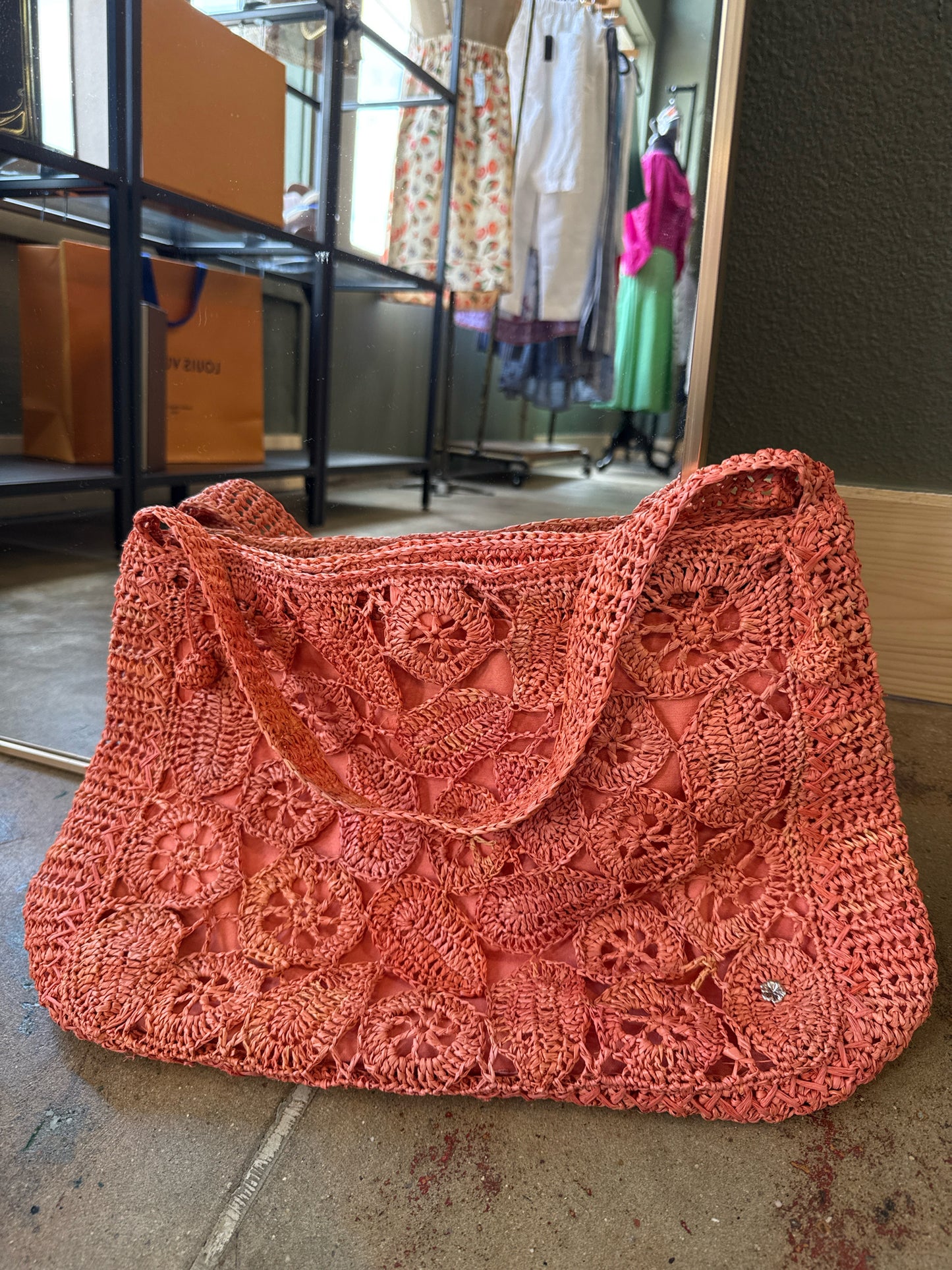 Flora Bella Orange Bag