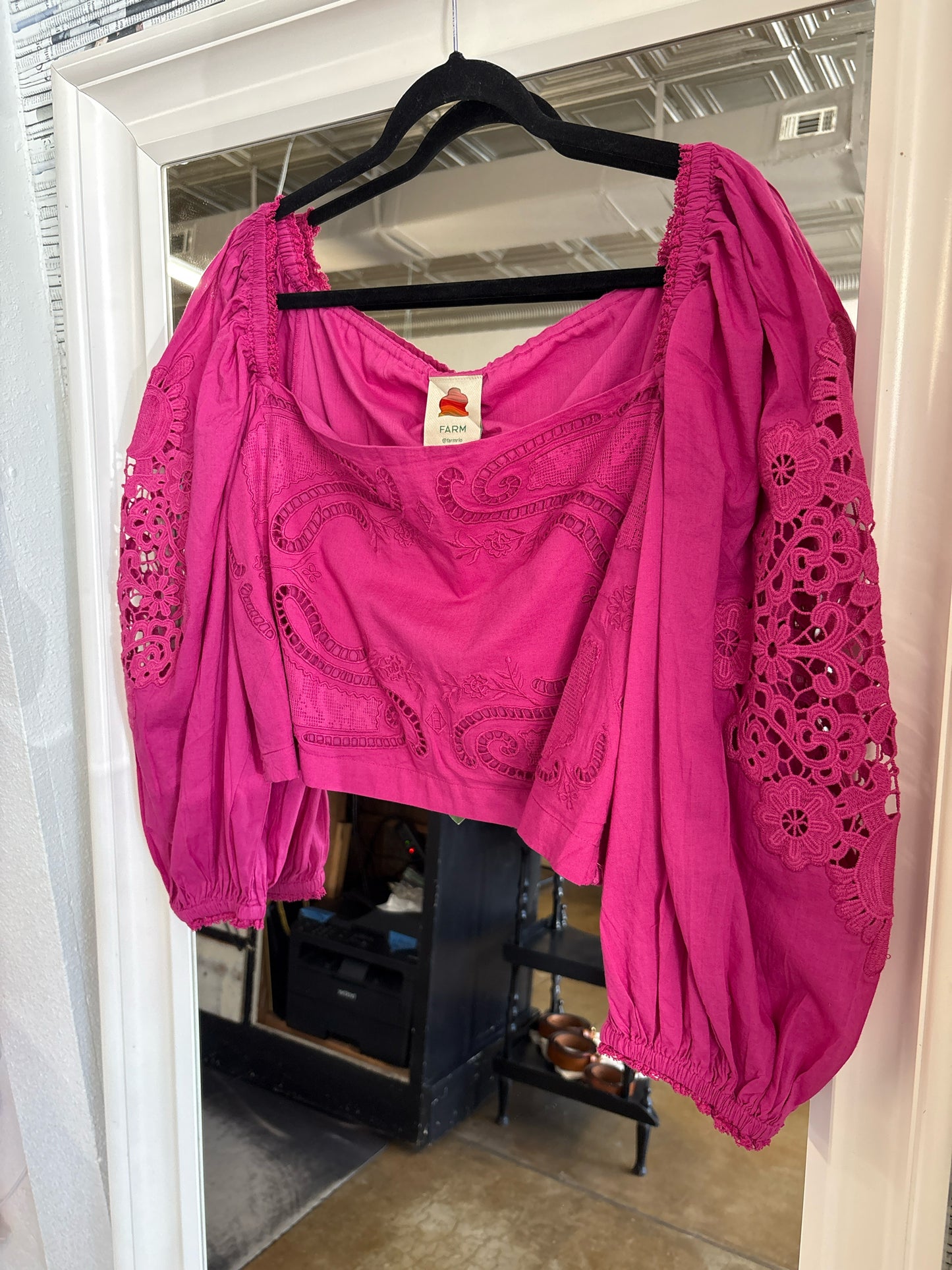 Farm RIO Size XL Fuschia Top