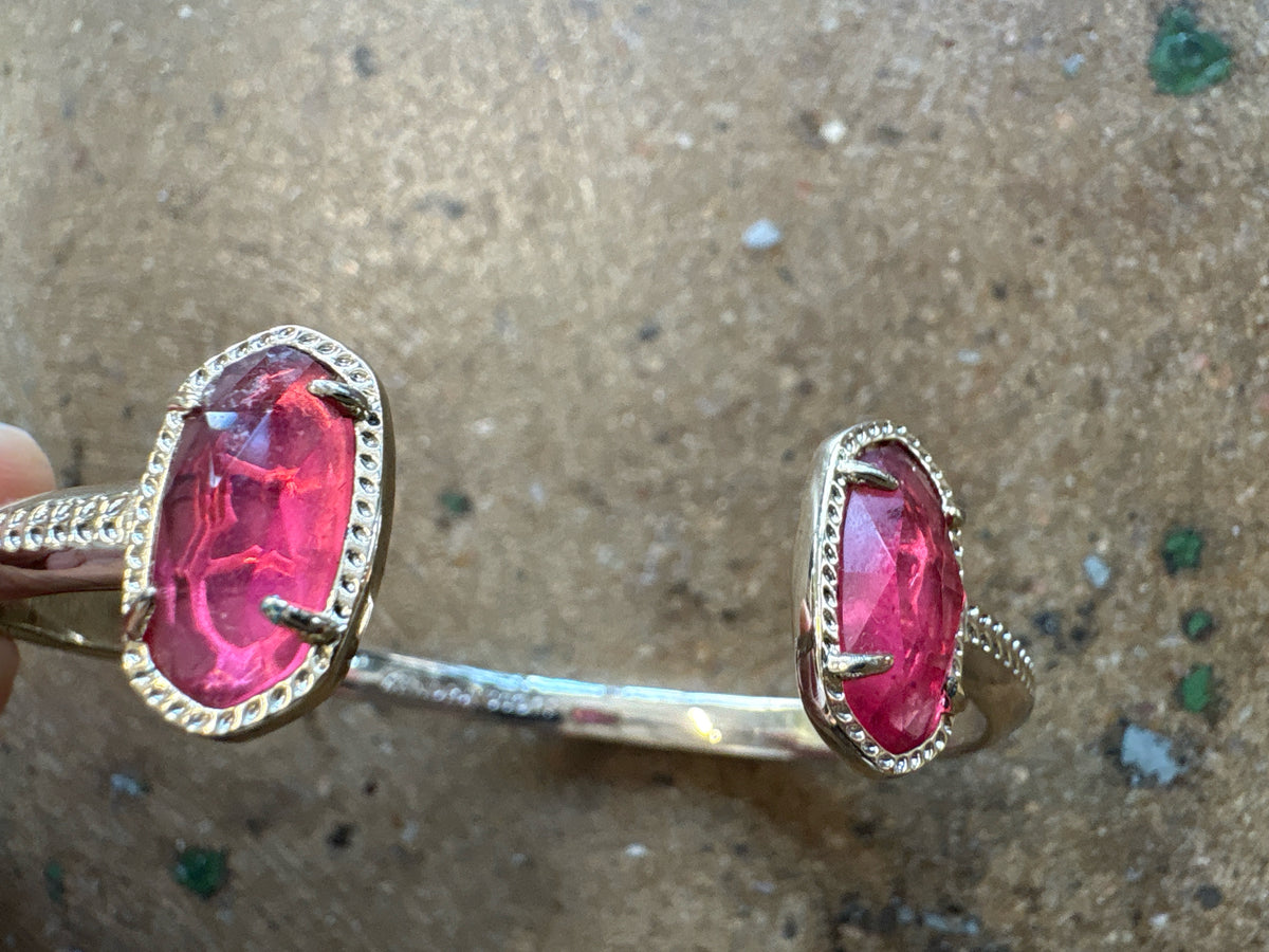 kendra Scott Pink/Silver Bracelet