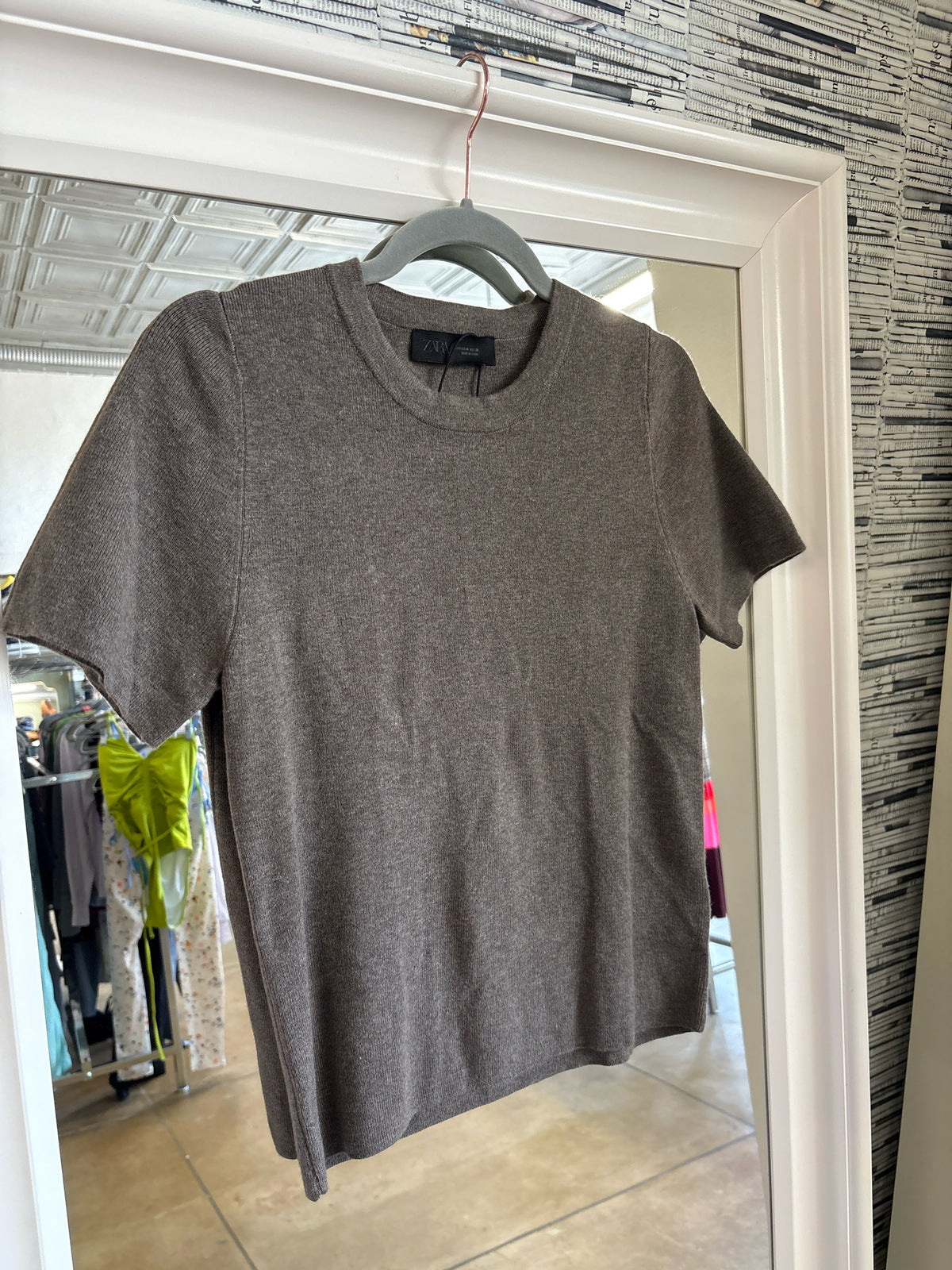 ZARA Size M Brown Sweater