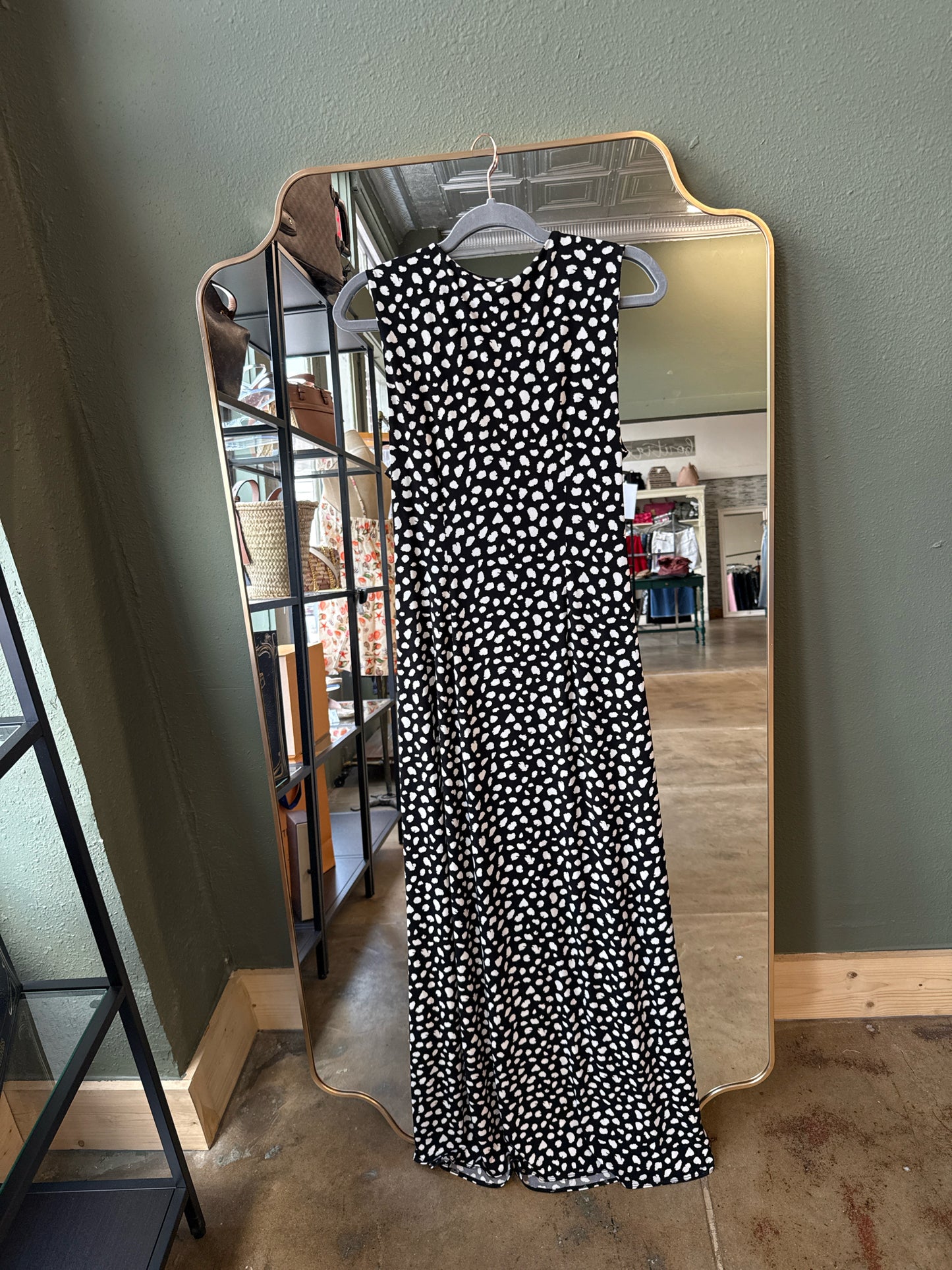 Tommy Bahama Size M Black/White Dress