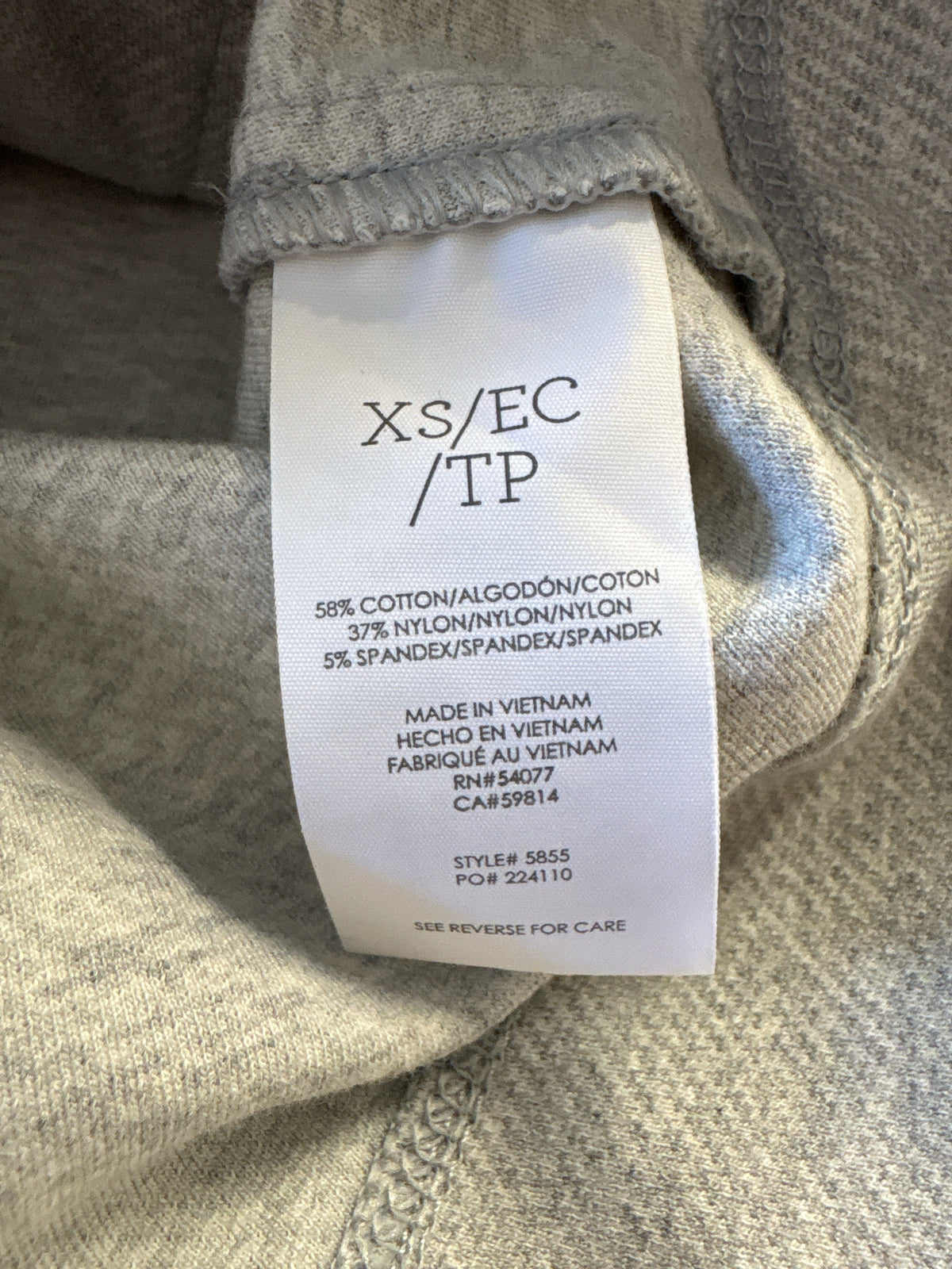 Cabi Size XS Gray Jacket