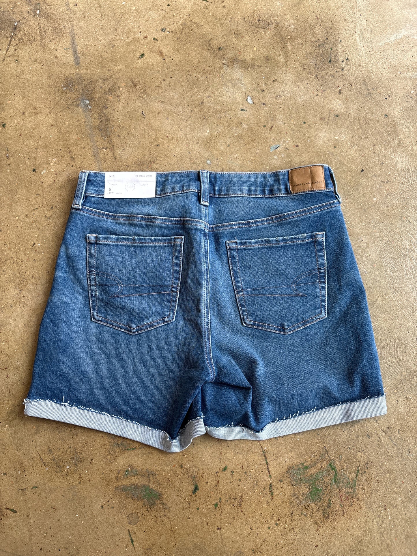American Eagle Size 8 Denim Shorts