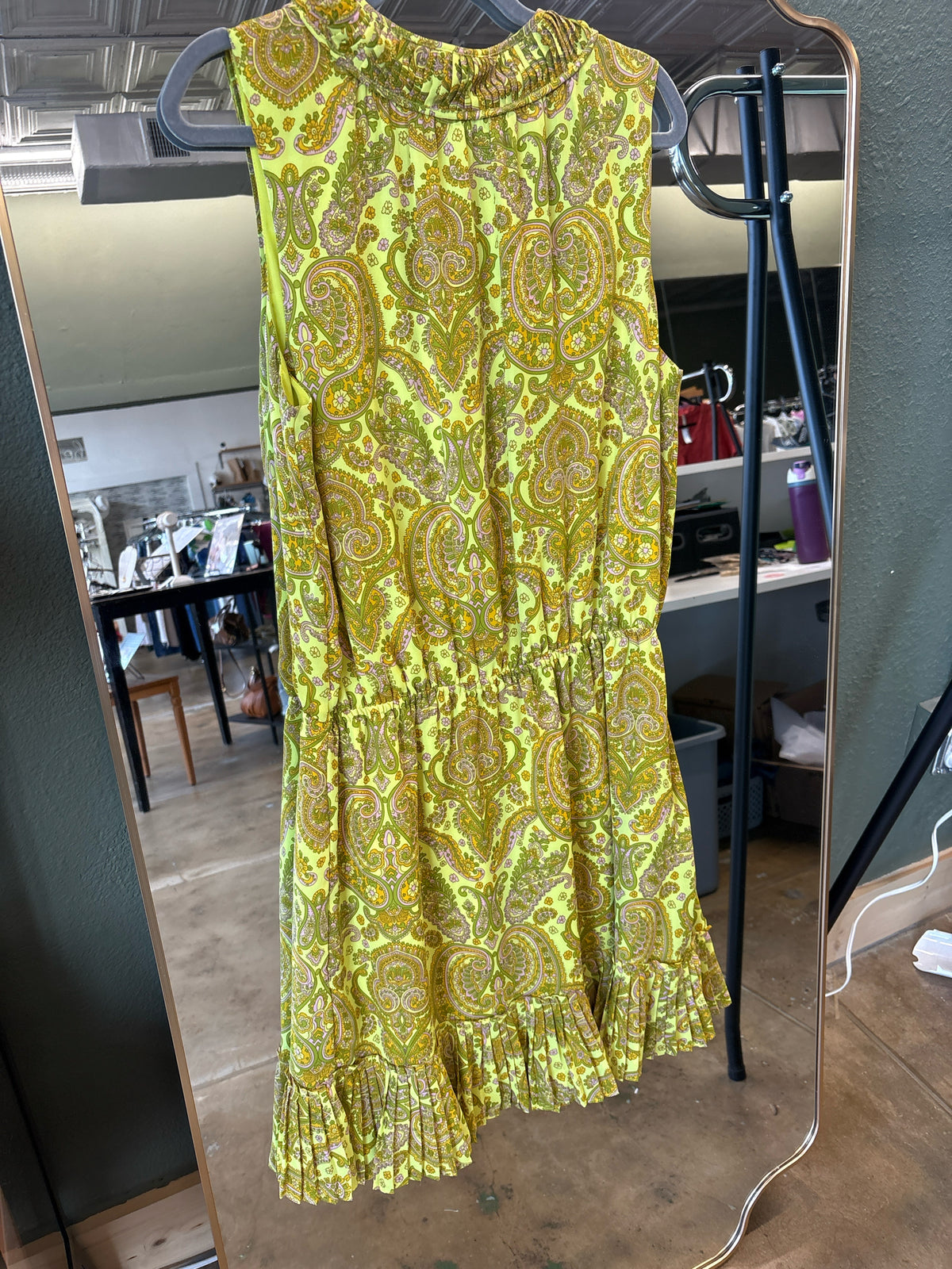 Banana Republic Size L yellow + multi Dress