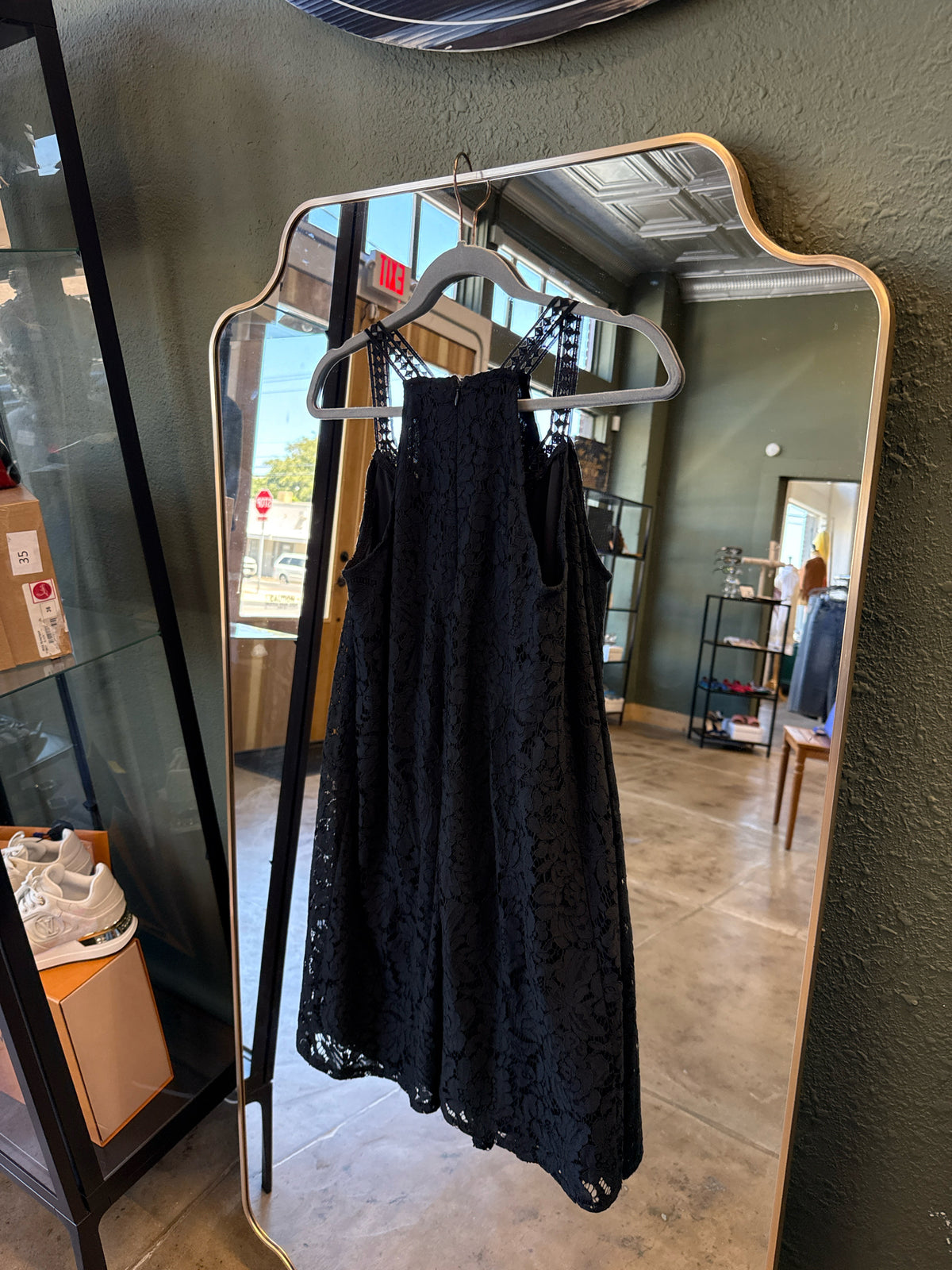 Blue Rain Size S Black Dress