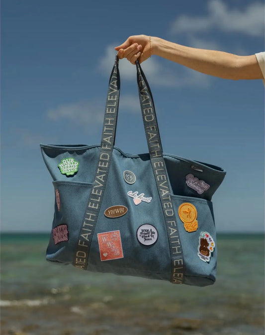 Elevated Faith Denim Bag