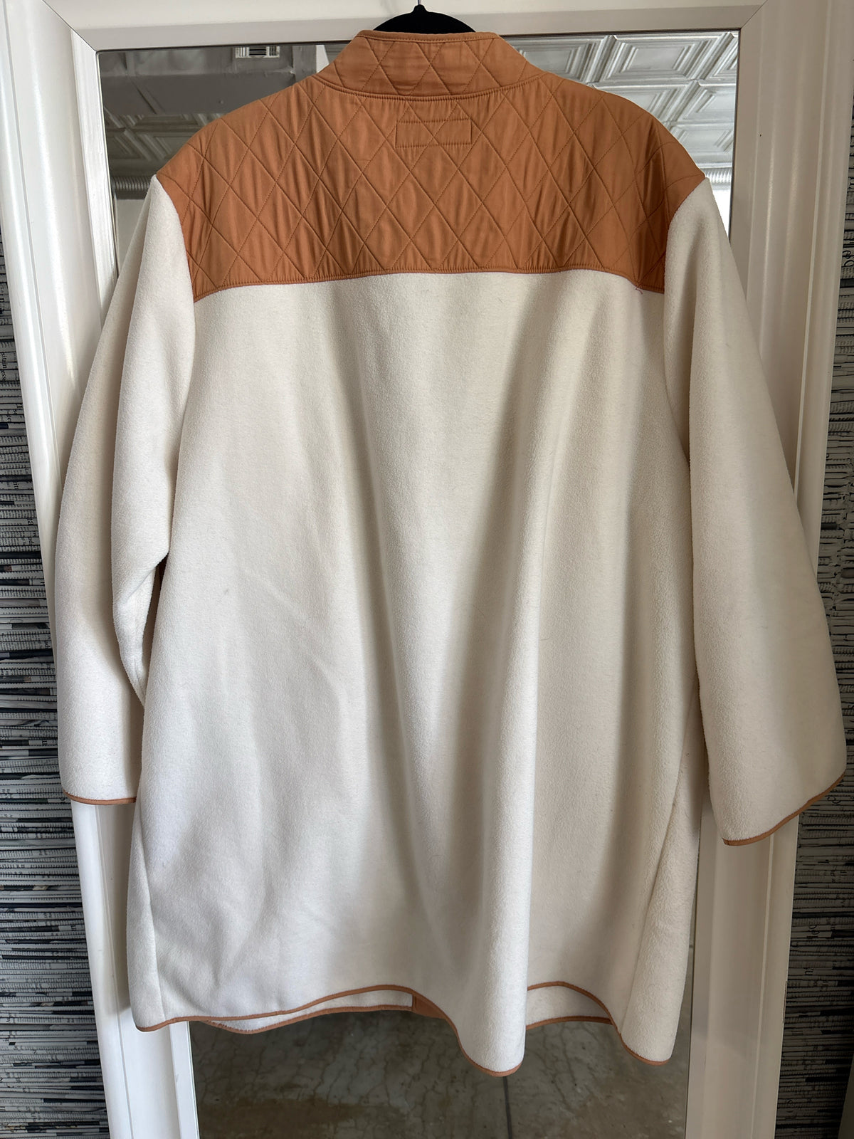 Draper James Size 2X tan/ivory Jacket