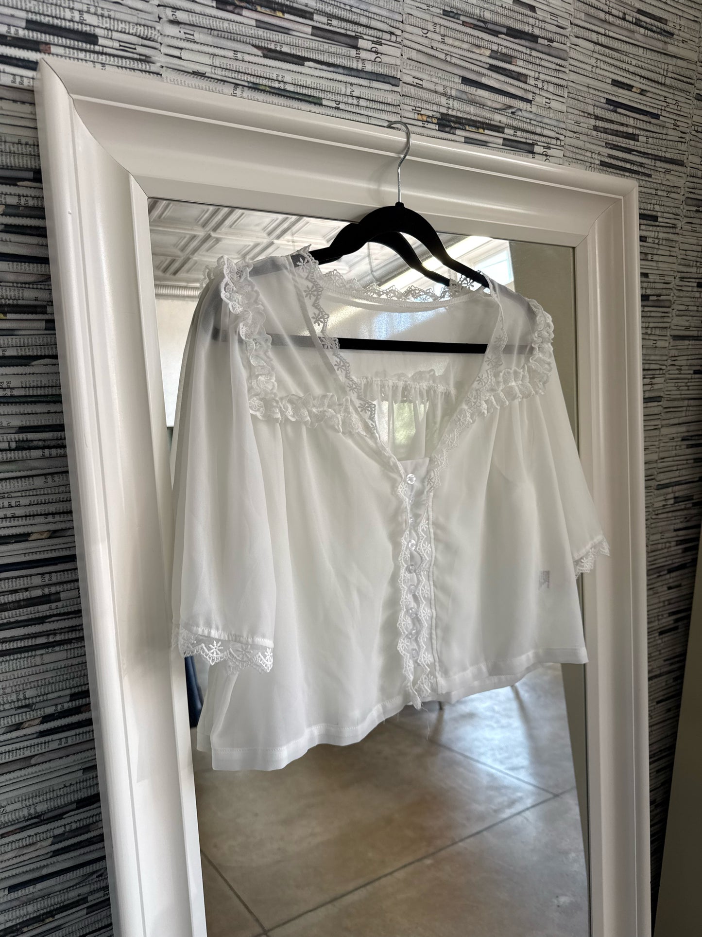 Size S White Top
