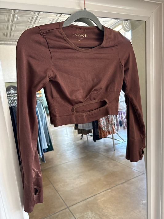 L Space Size XS-S Brown Tops