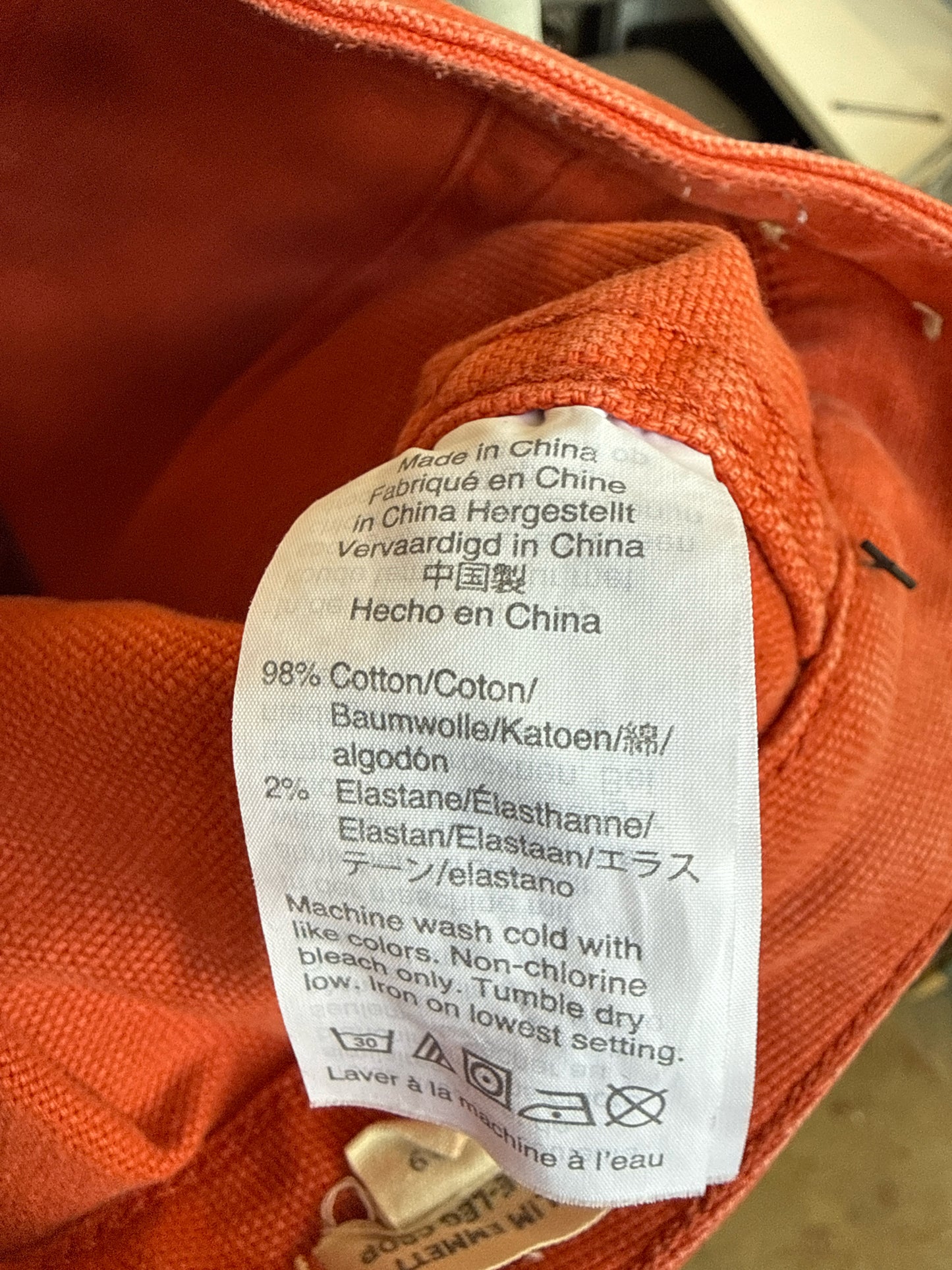 MADEWELL Size 29 Orange Pants