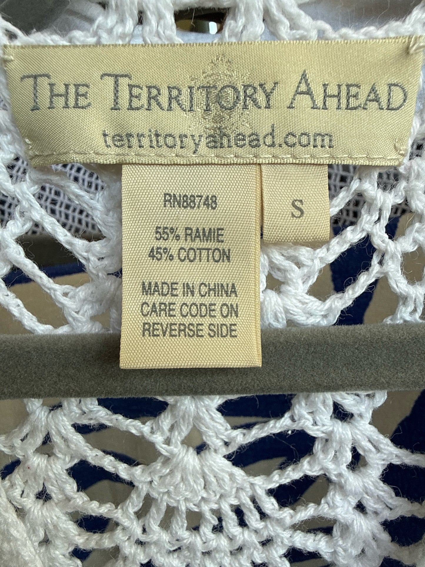 the territory ahead Size S White Top