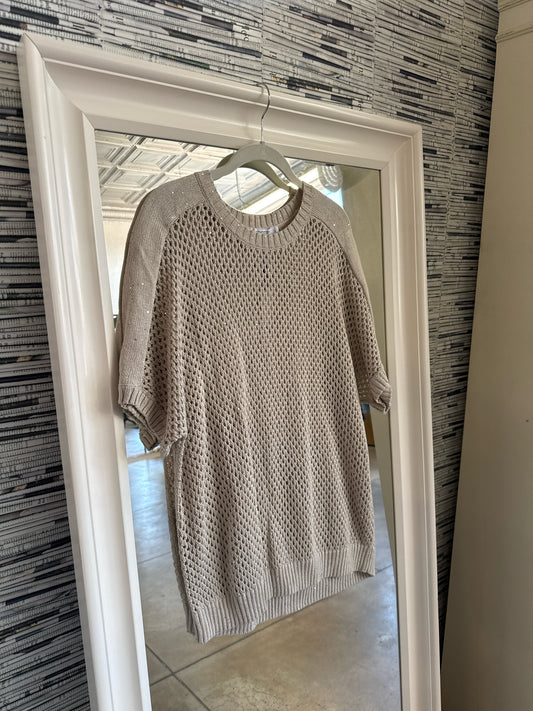 CHICO'S Size XL Tan Top