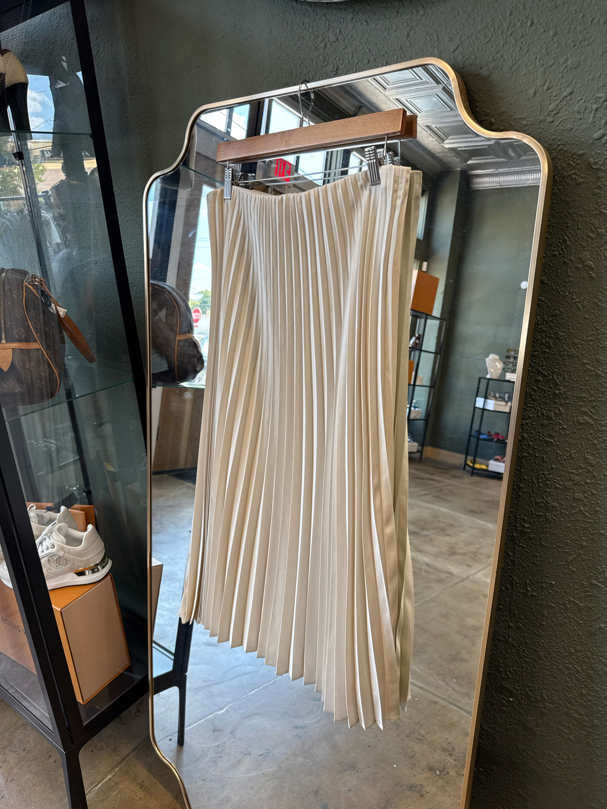 Jcrew Size M Cream Skirt