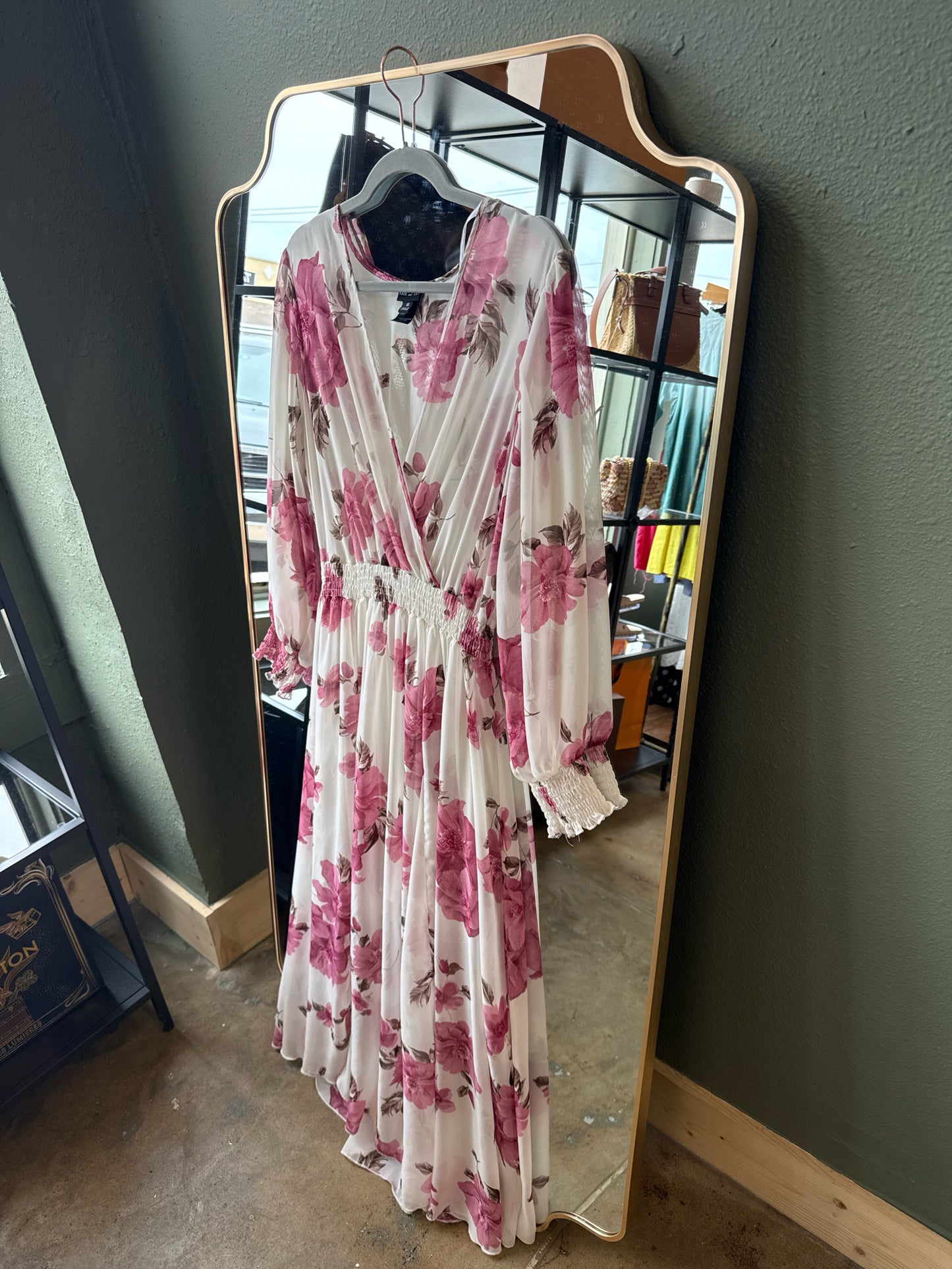 Kate and Lily Size 14 pink and white Floral Dress