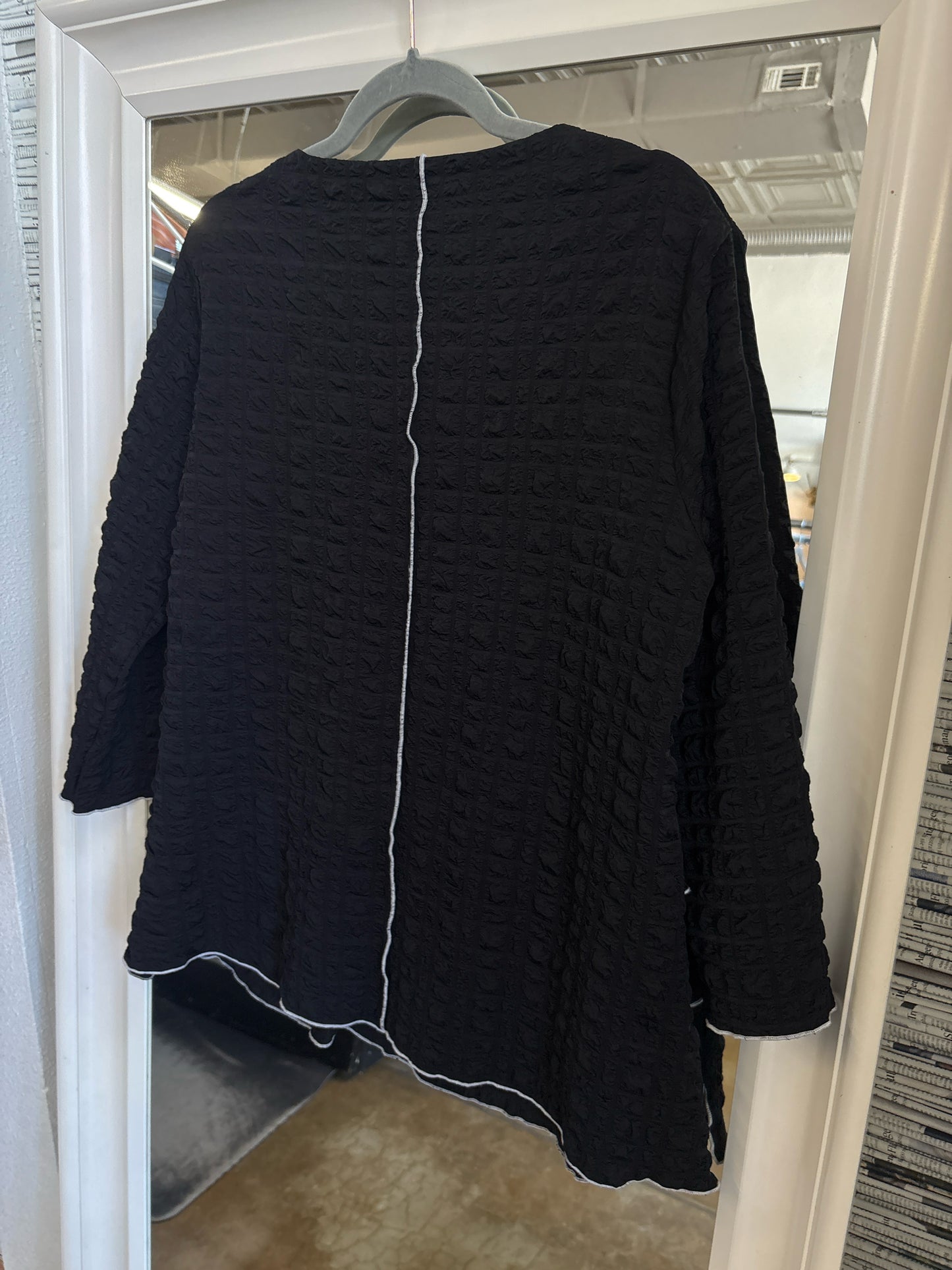 Ali Miles Size S Black/White Top