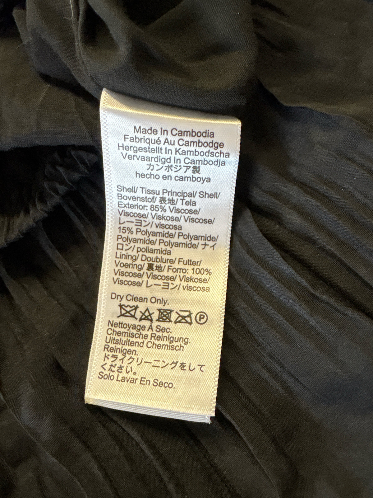 J. CREW Size M Black Skirt