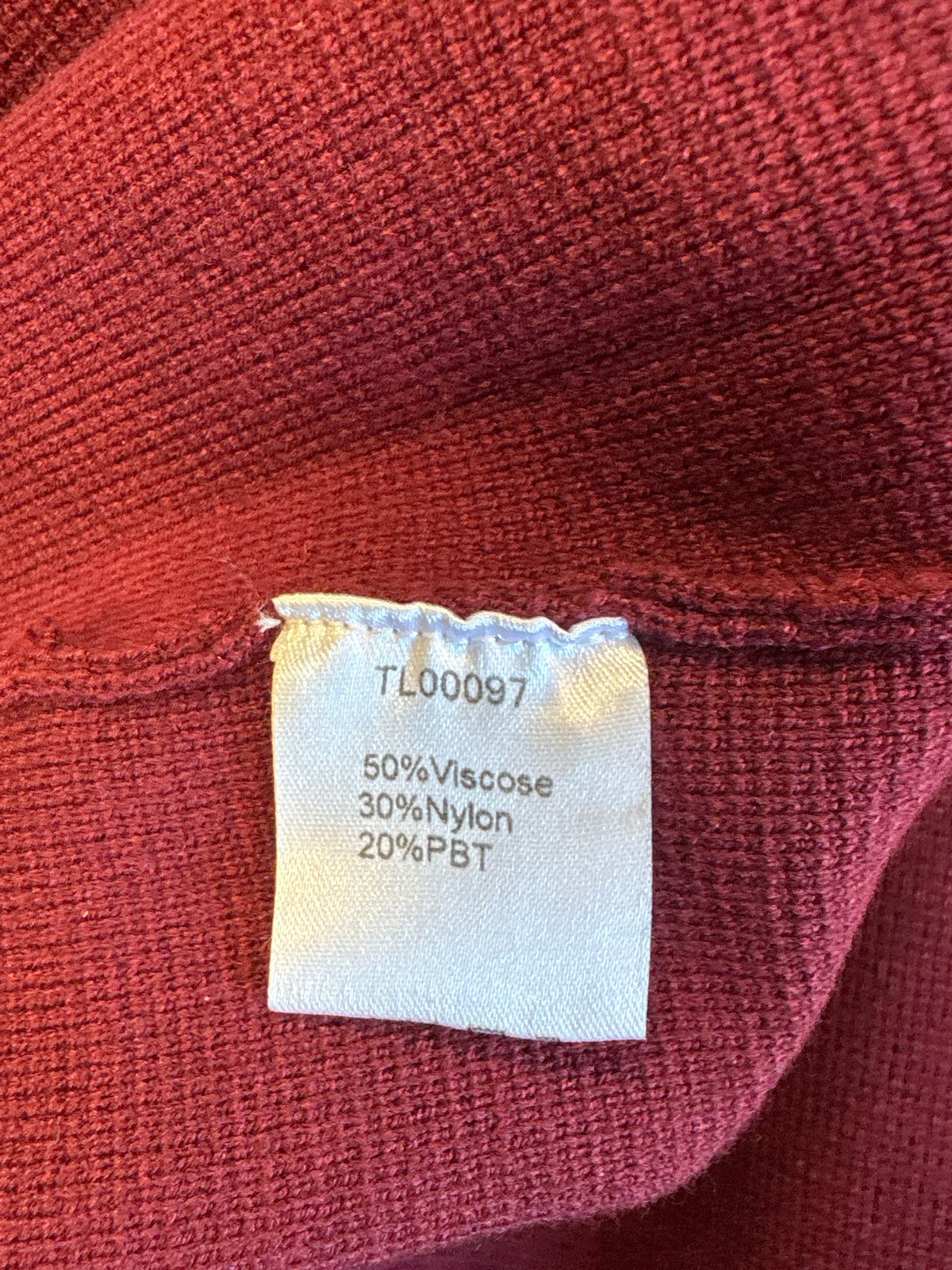 Anrabess Size M burgandy Tunic