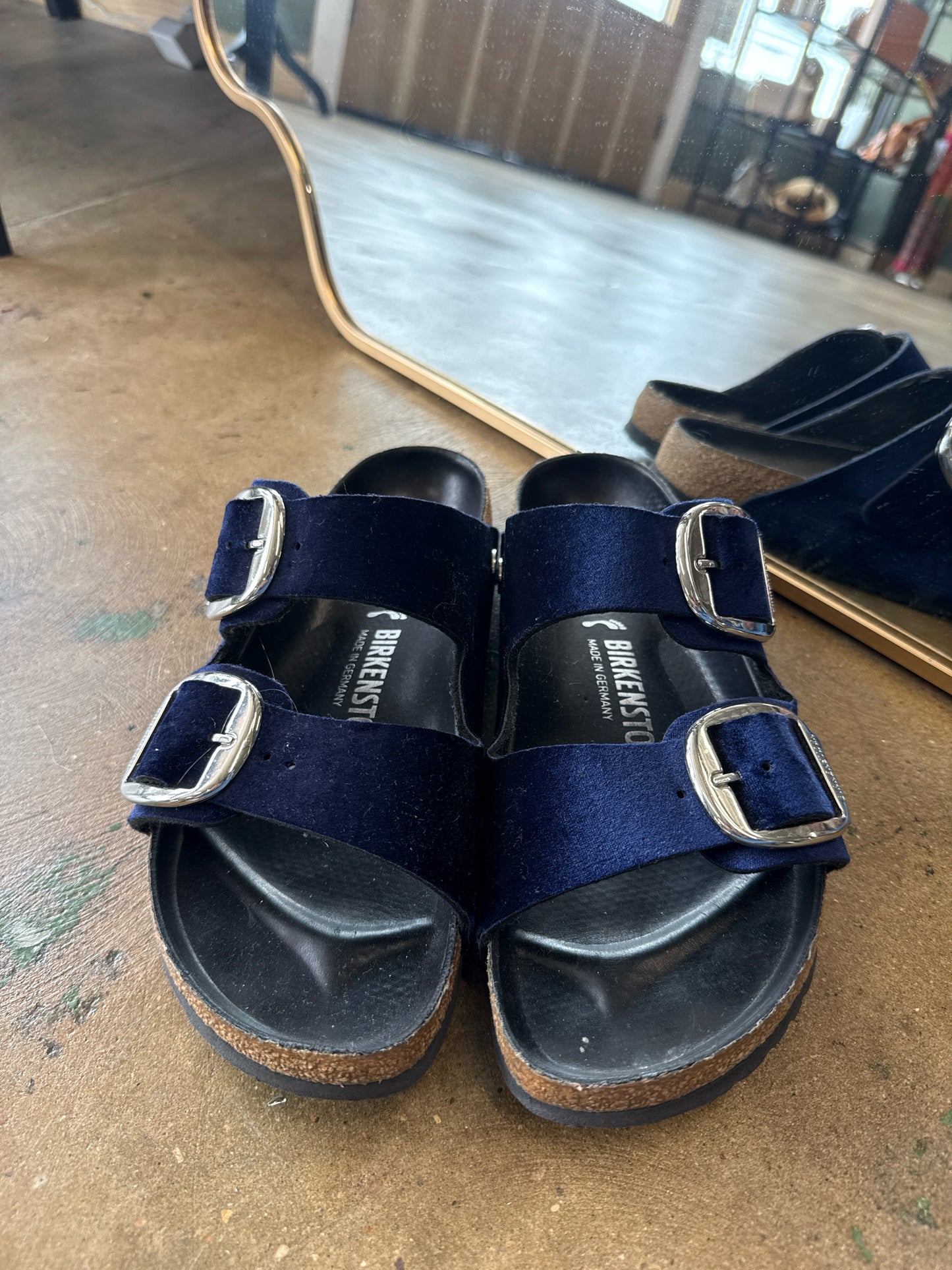 Birkenstock Shoe Size 39 Blue Sandals