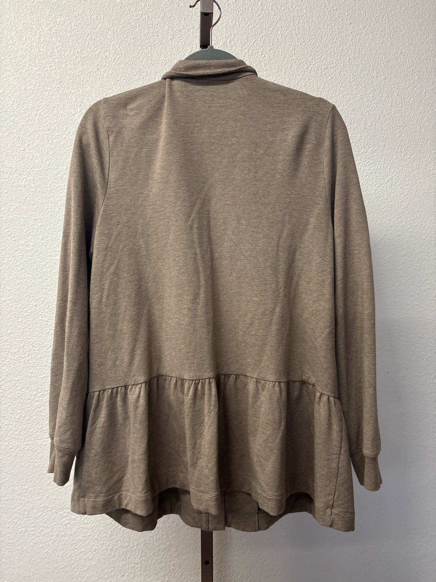 Cabi Size M Taupe Mock neck Jacket