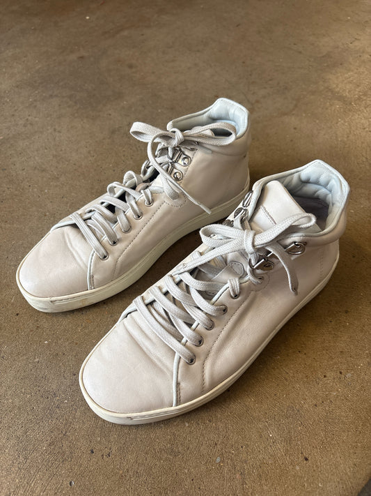 Rag & Bone Shoe Size 7.5 Cream High Top Sneakers