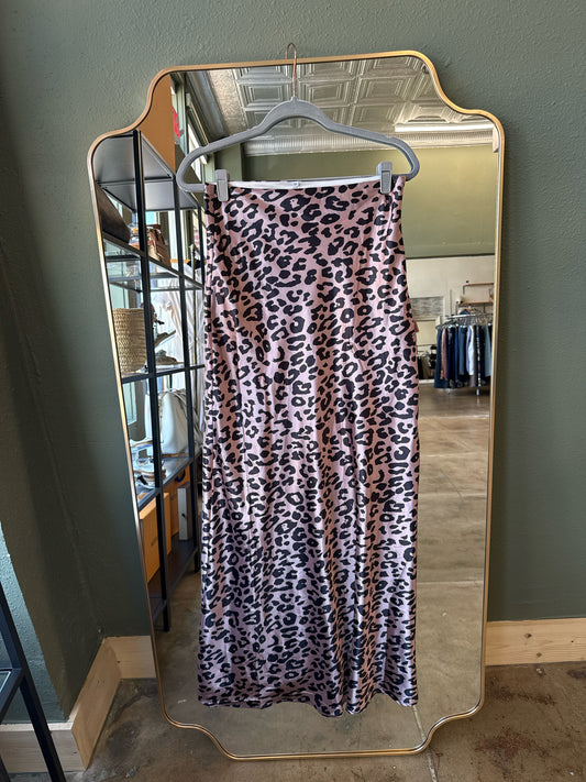 No Brand Size M Pink/multi Cheetah Dress