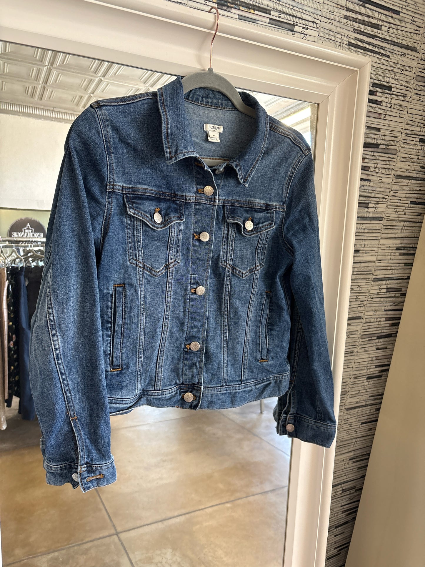 J. CREW Size M Jean Jacket