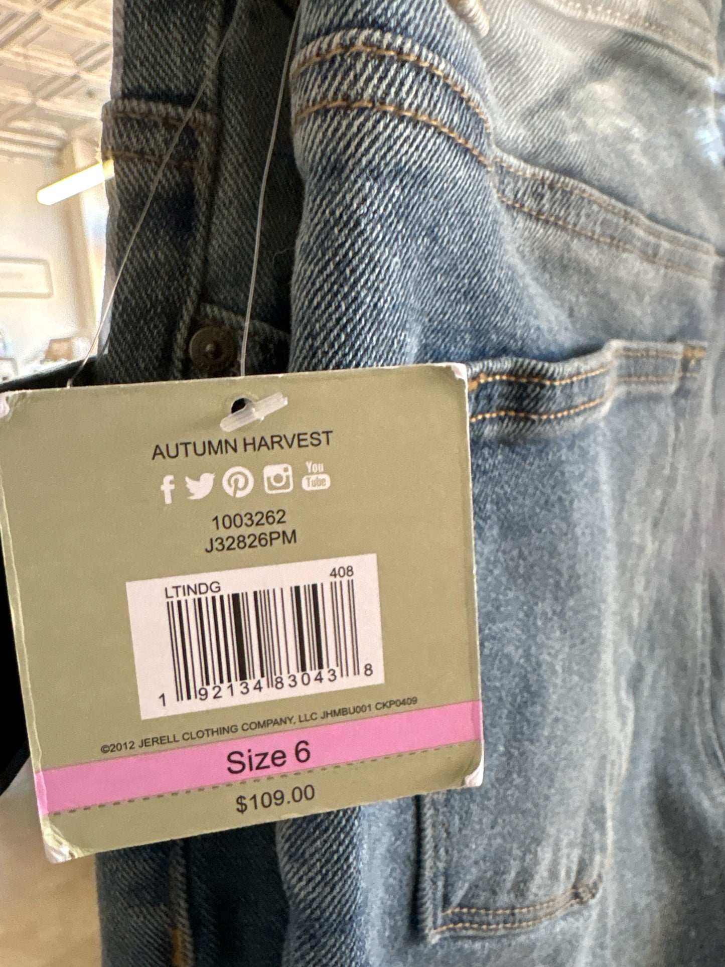 John Mark Size 6 Denim Jeans