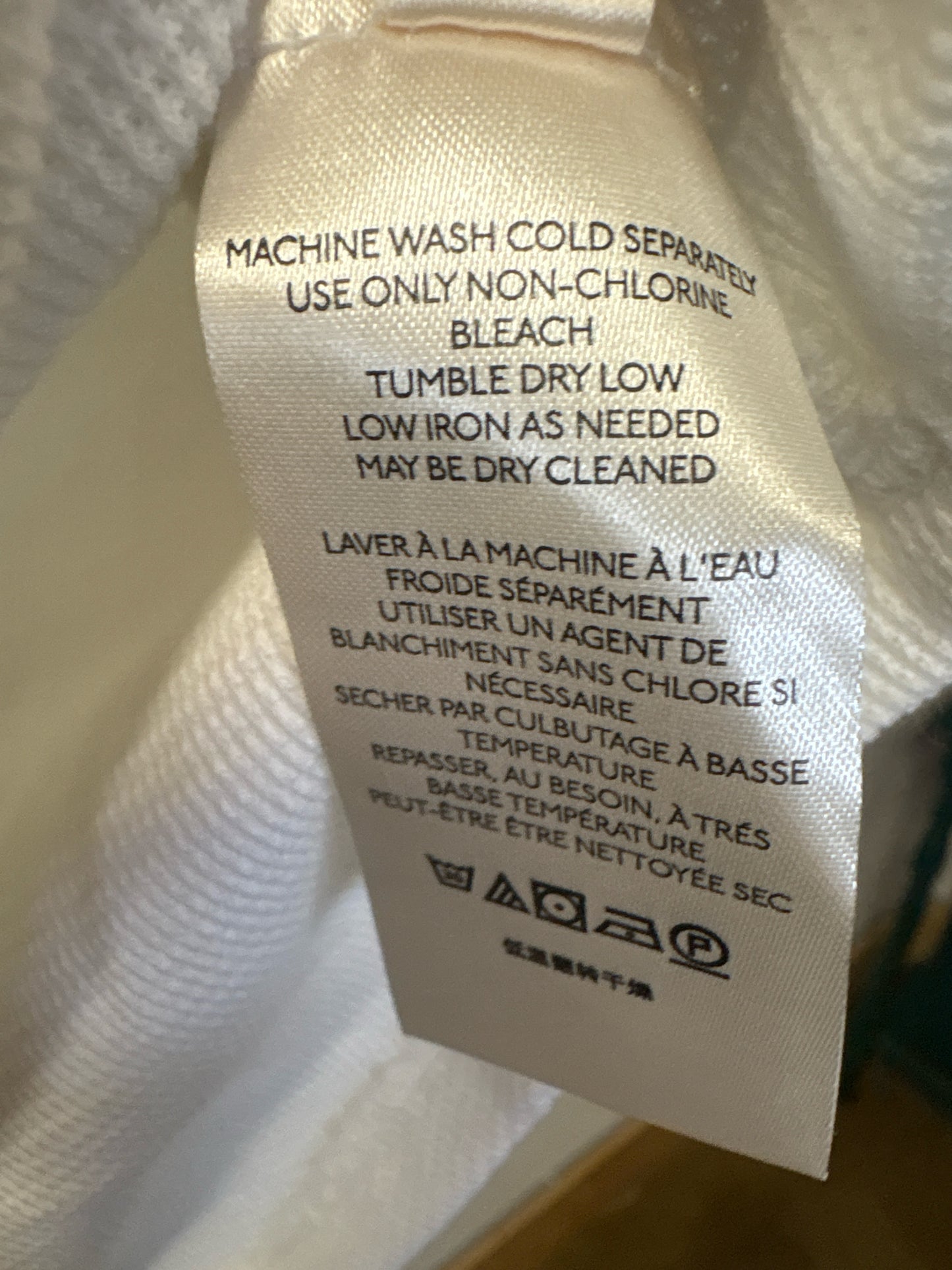 We The Free Size M White waffle Top