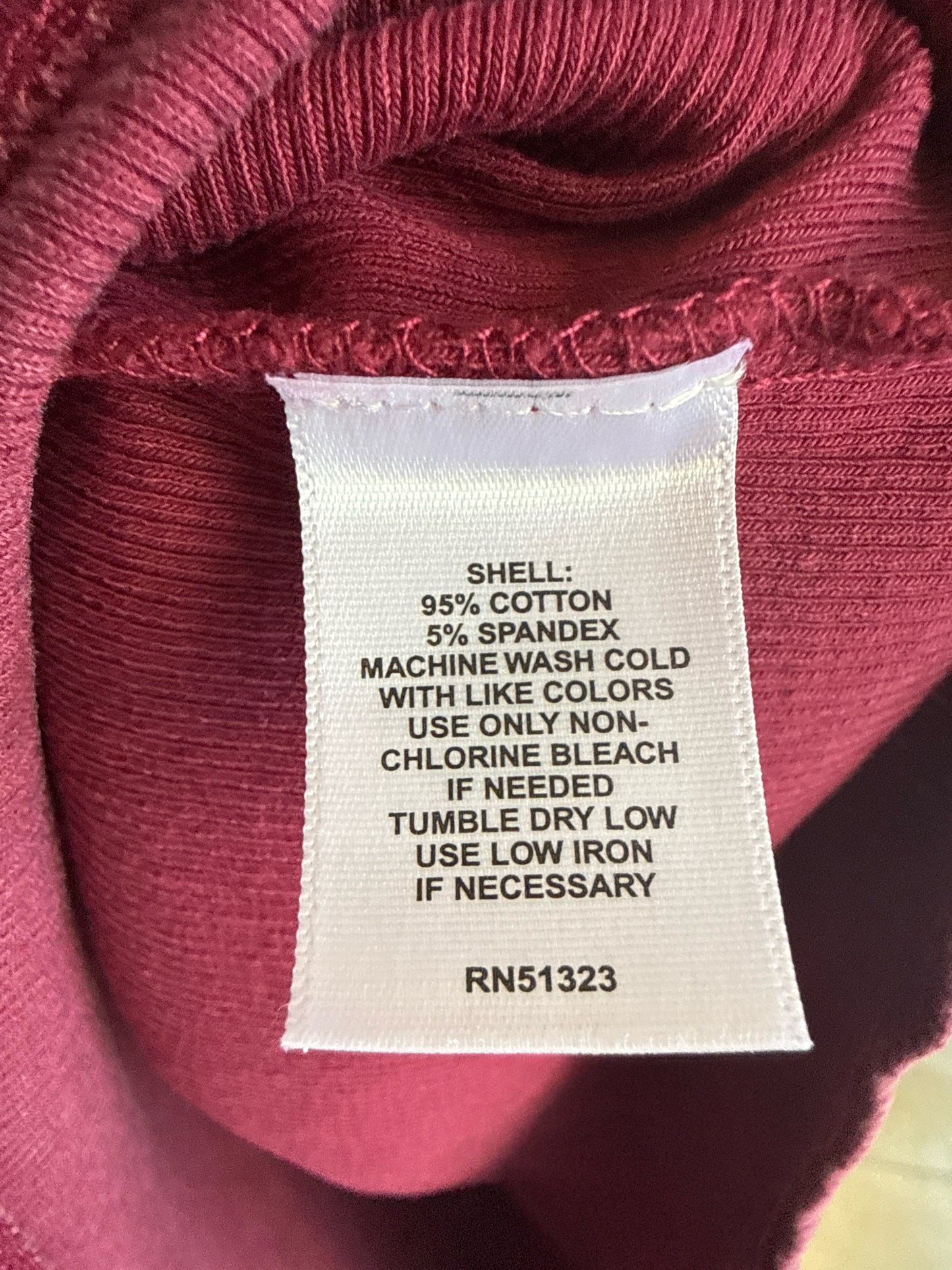 halogen Size L Purple Top